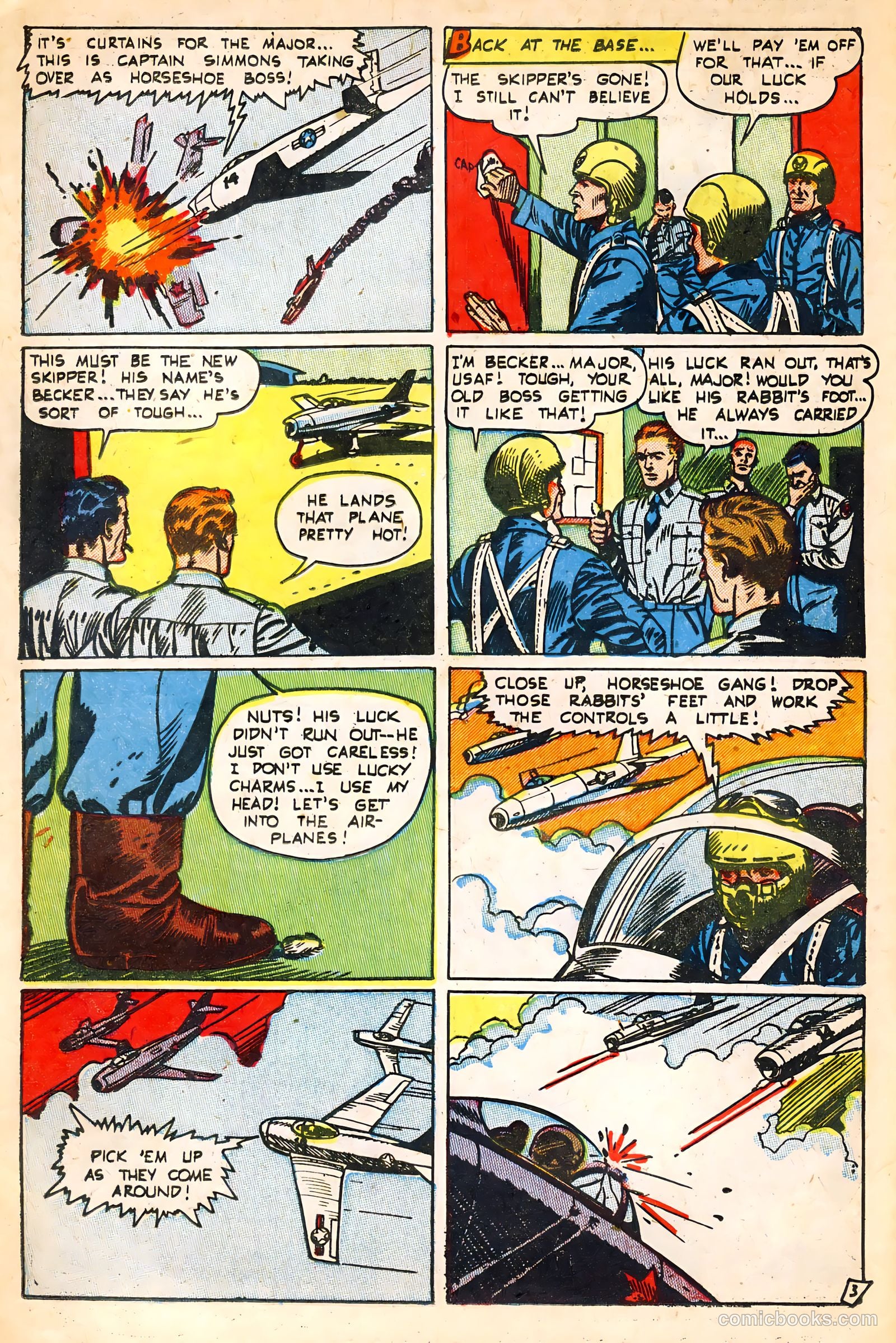 Jet Fighters #6 (1953) — page 14 of 36