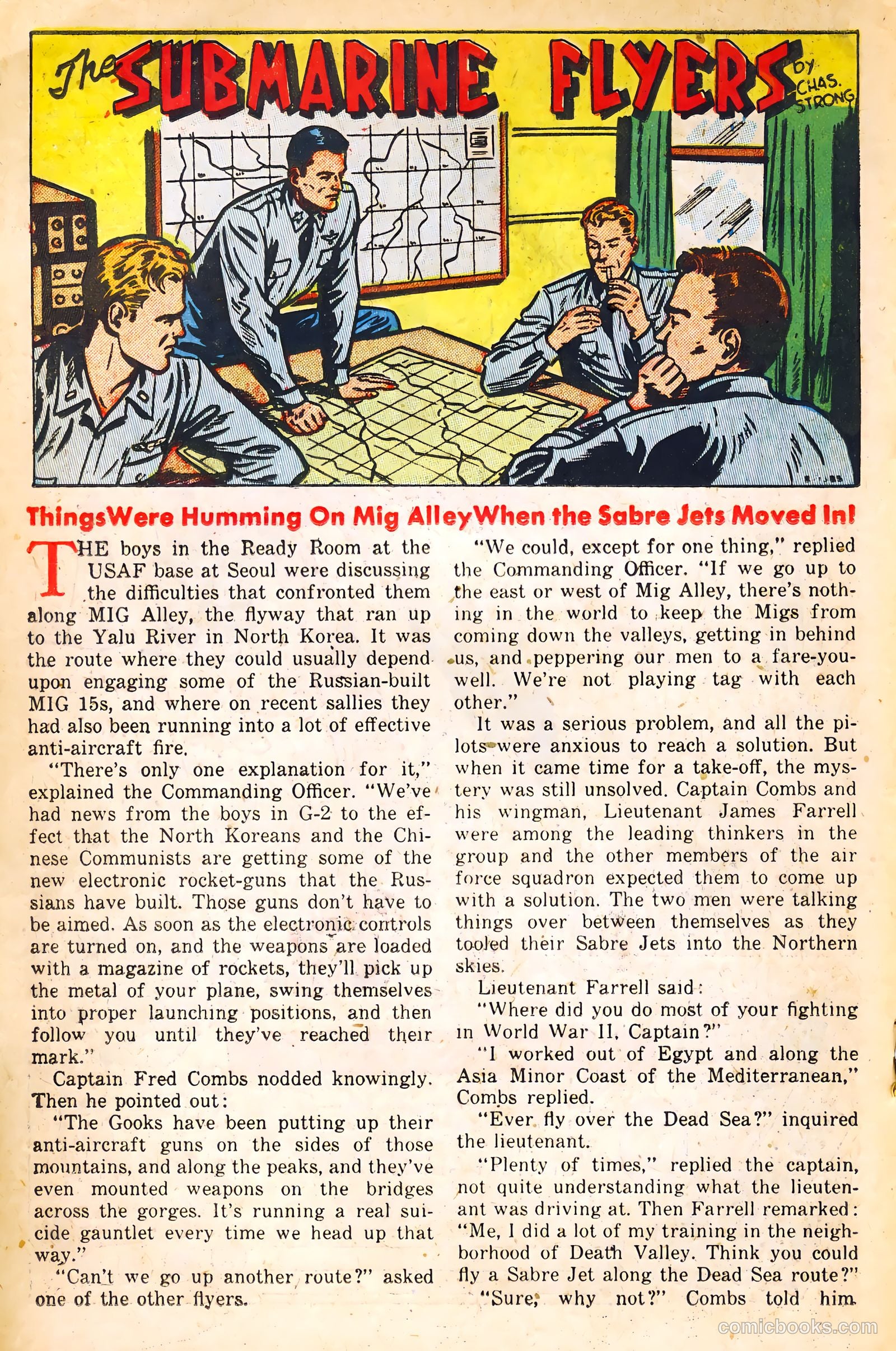 Jet Fighters #6 (1953) — page 18 of 36