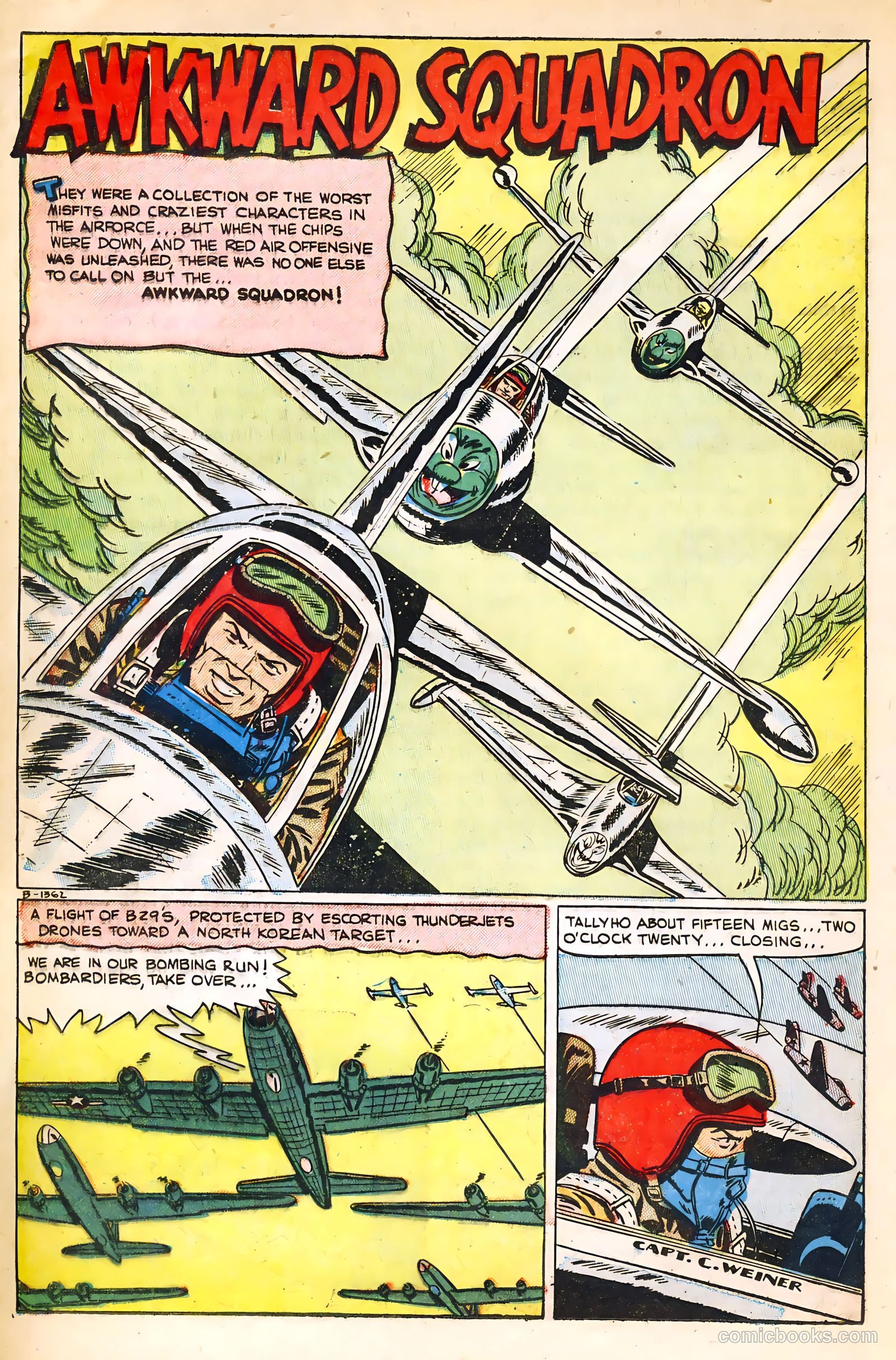 Jet Fighters #6 (1953) — page 20 of 36