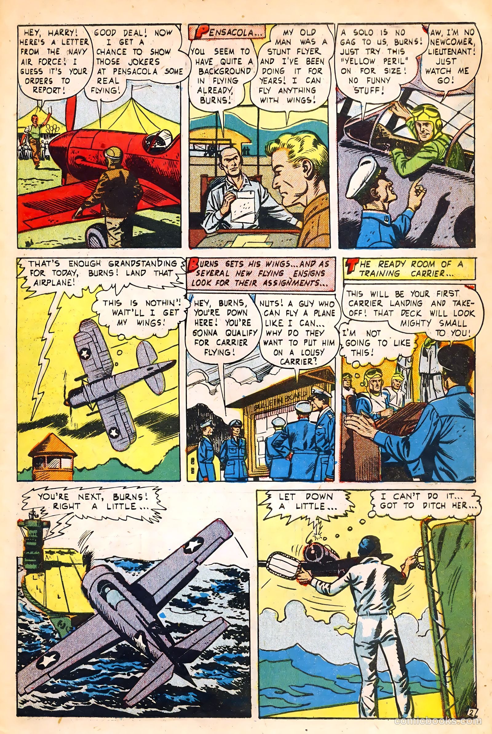 Jet Fighters #6 (1953) — page 27 of 36