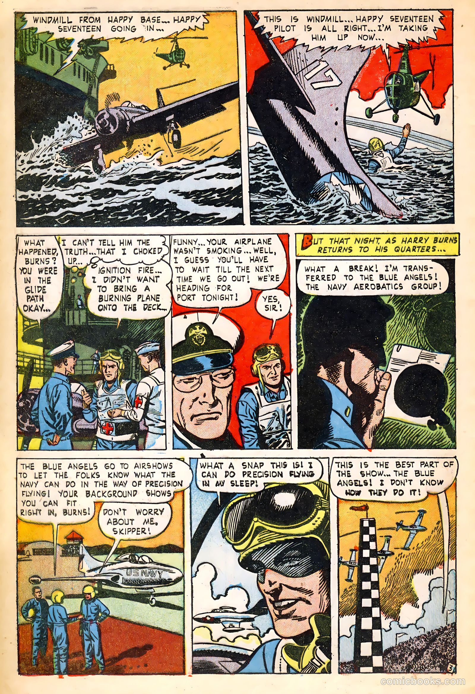 Jet Fighters #6 (1953) — page 28 of 36