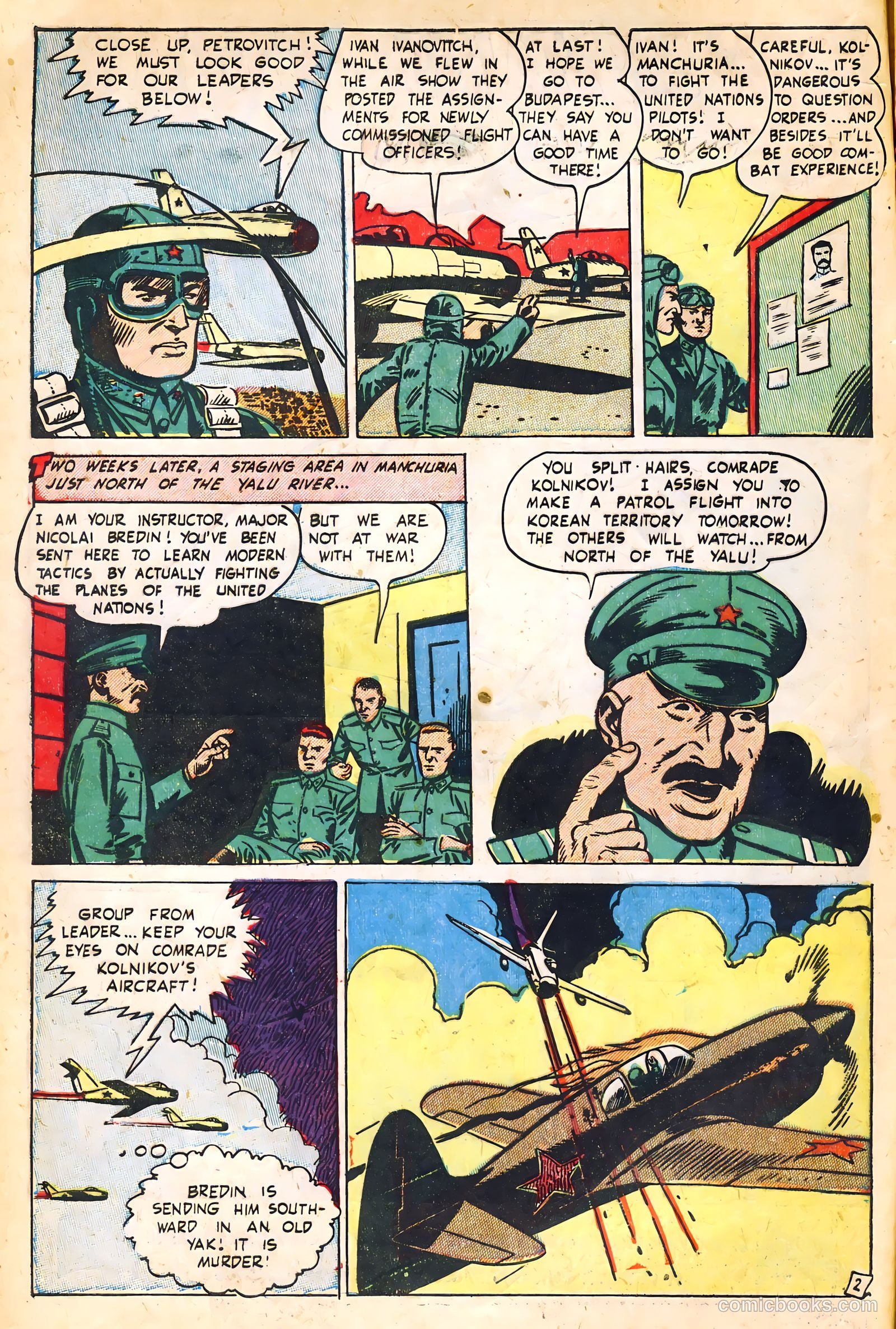 Jet Fighters #7 (1953) — page 4 of 36
