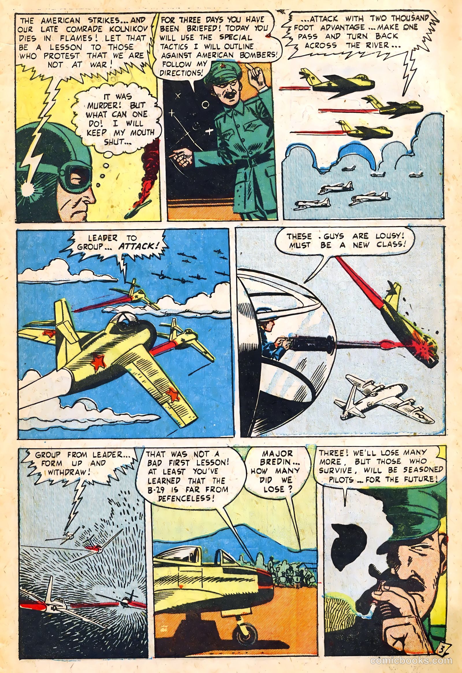 Jet Fighters #7 (1953) — page 5 of 36