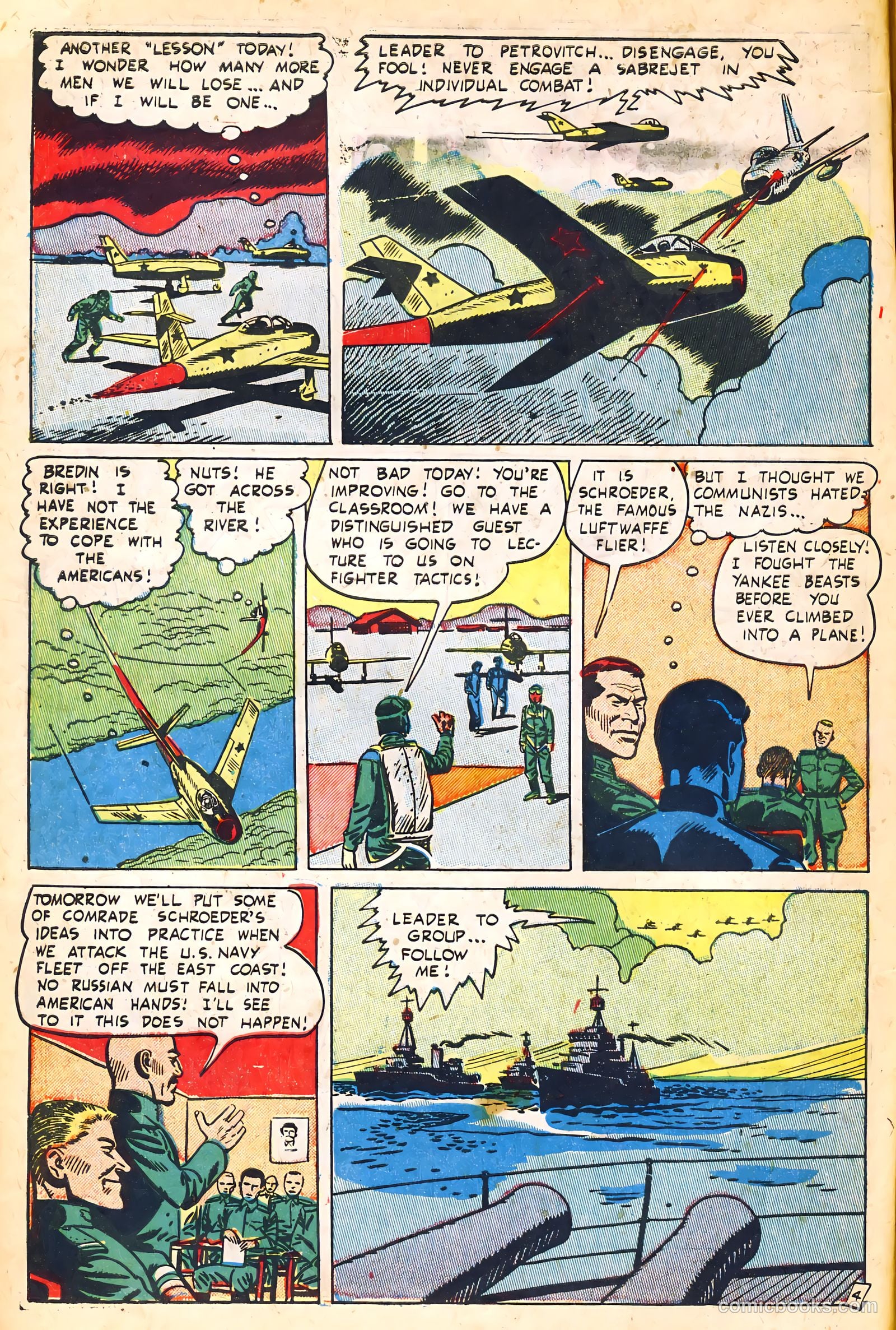 Jet Fighters #7 (1953) — page 6 of 36