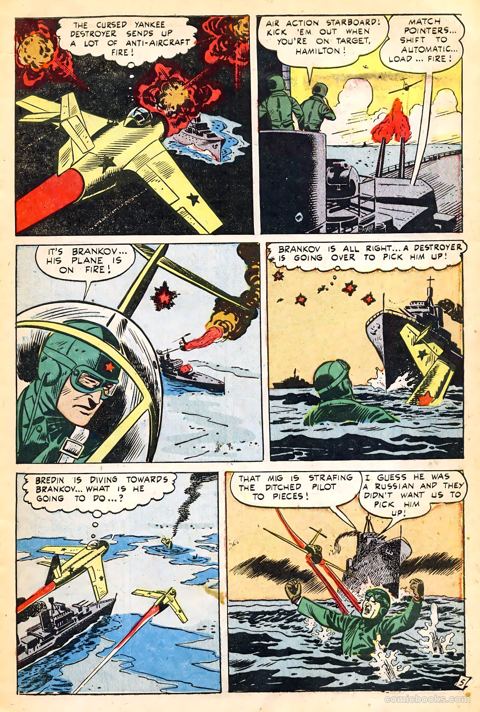 Jet Fighters #7 (1953) — page 7 of 36