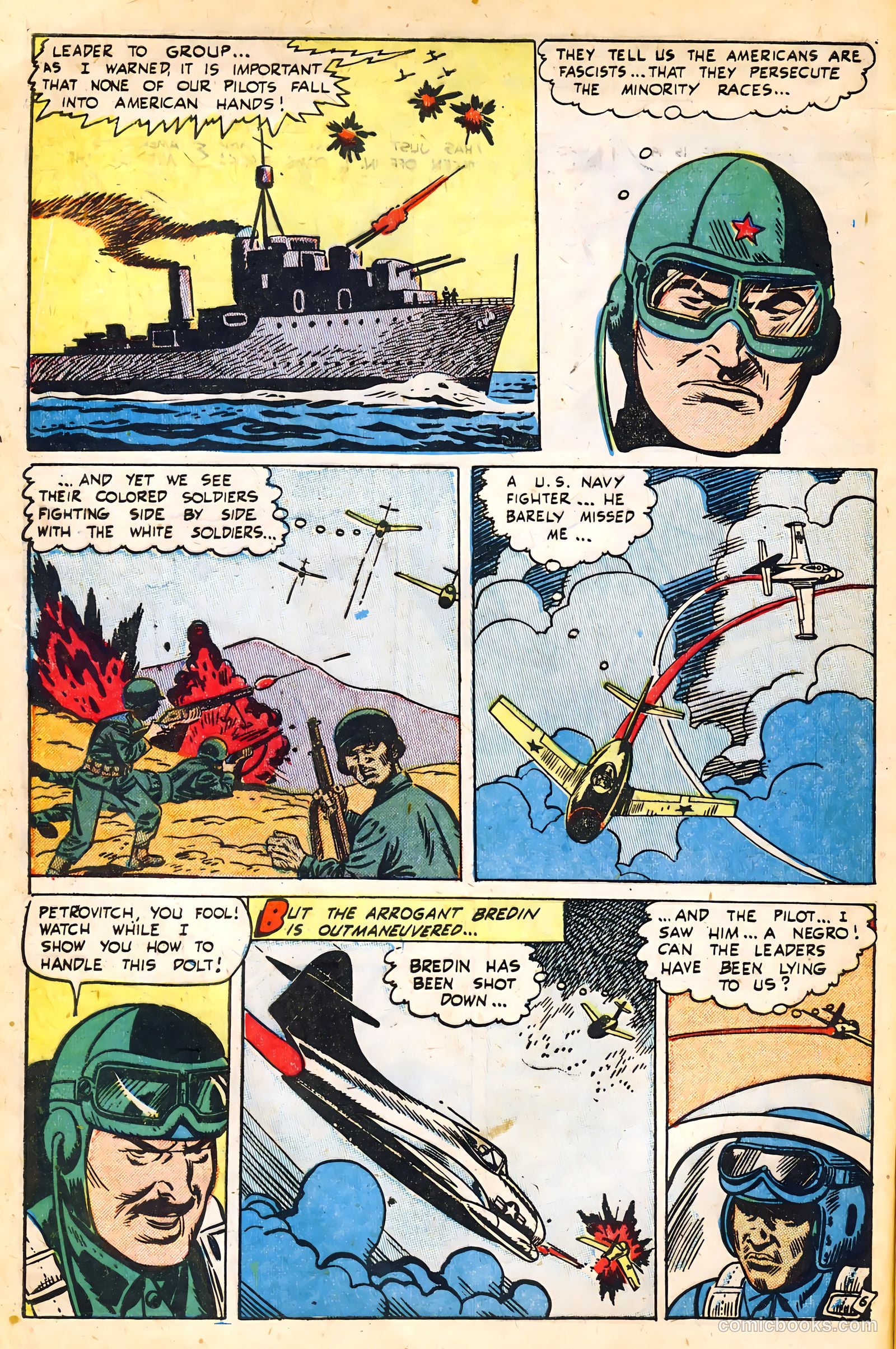 Jet Fighters #7 (1953) — page 8 of 36
