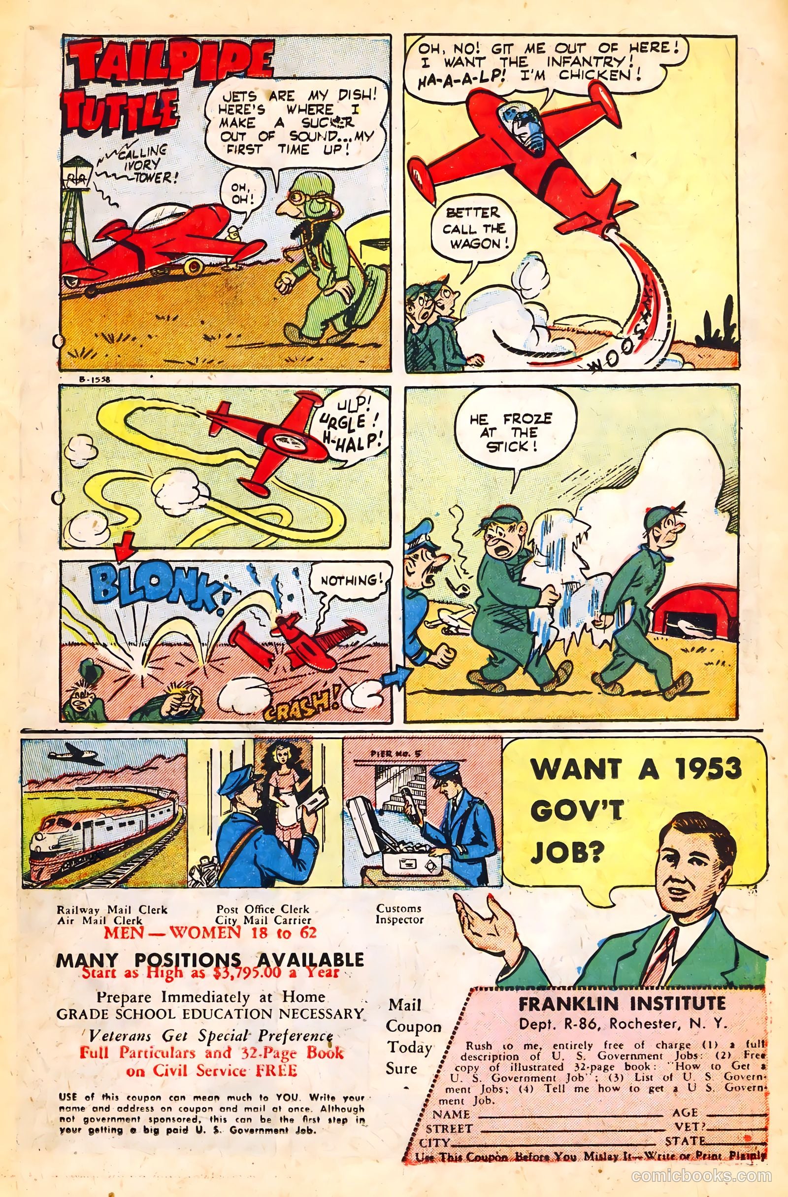 Jet Fighters #7 (1953) — page 11 of 36