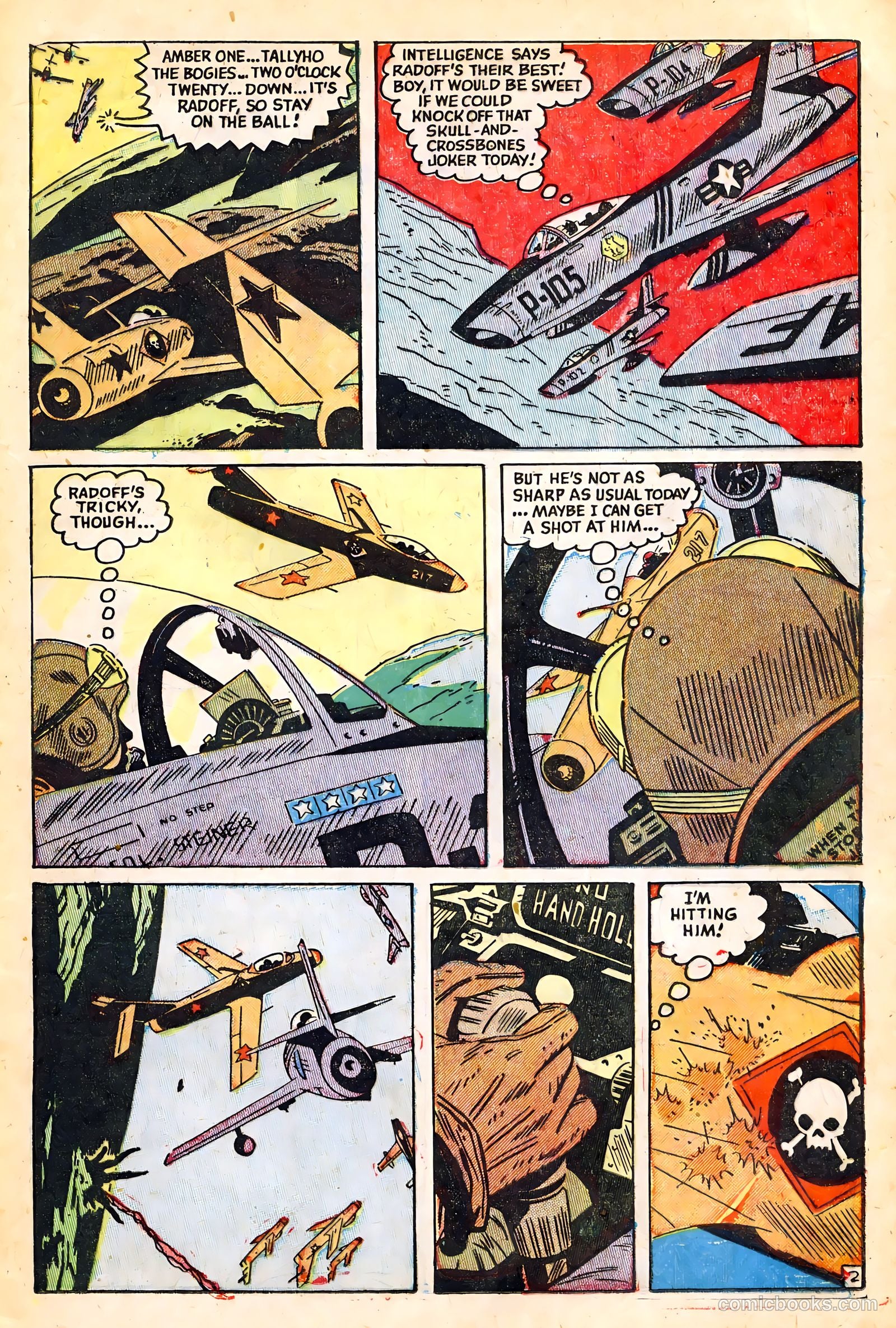 Jet Fighters #7 (1953) — page 13 of 36