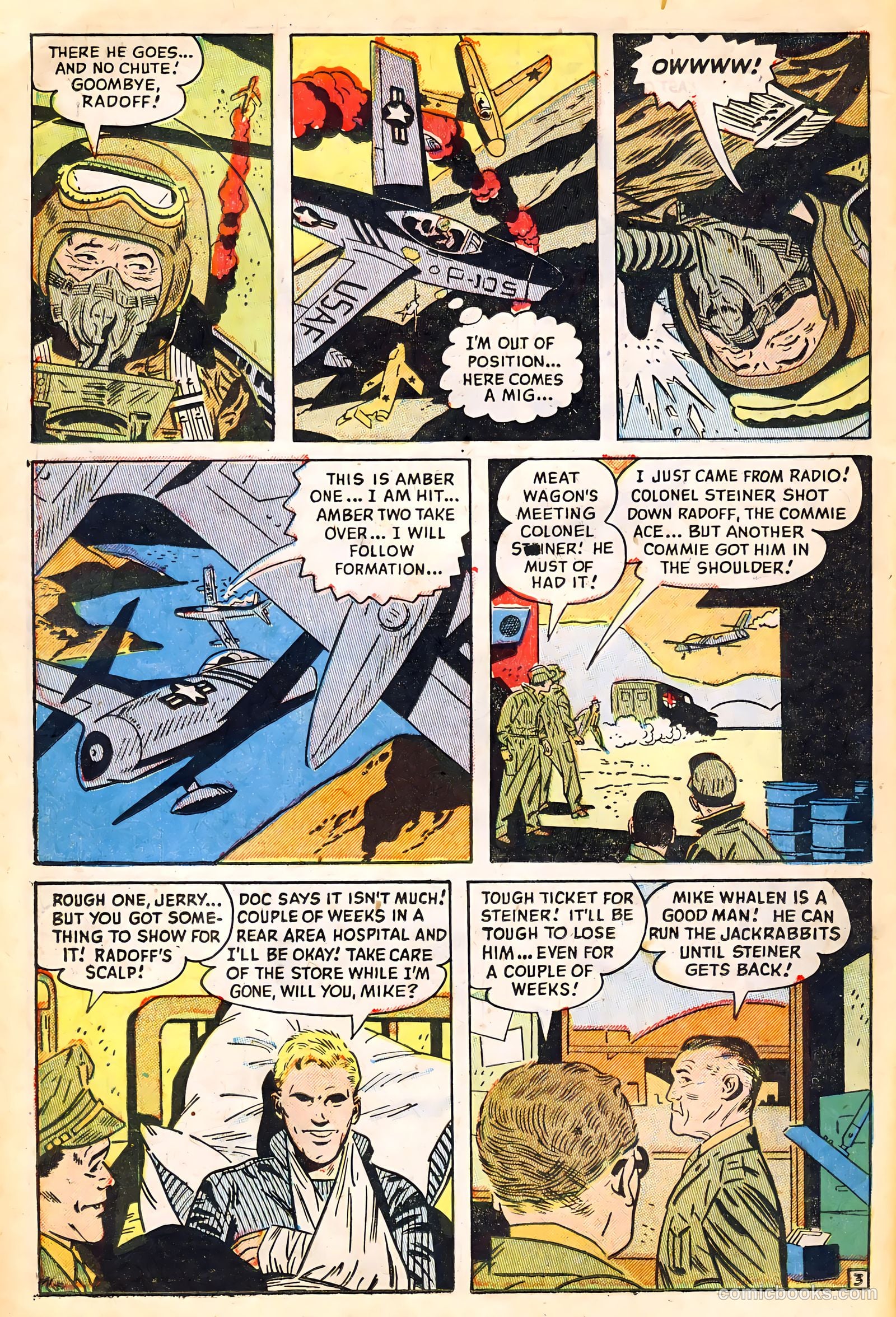 Jet Fighters #7 (1953) — page 14 of 36
