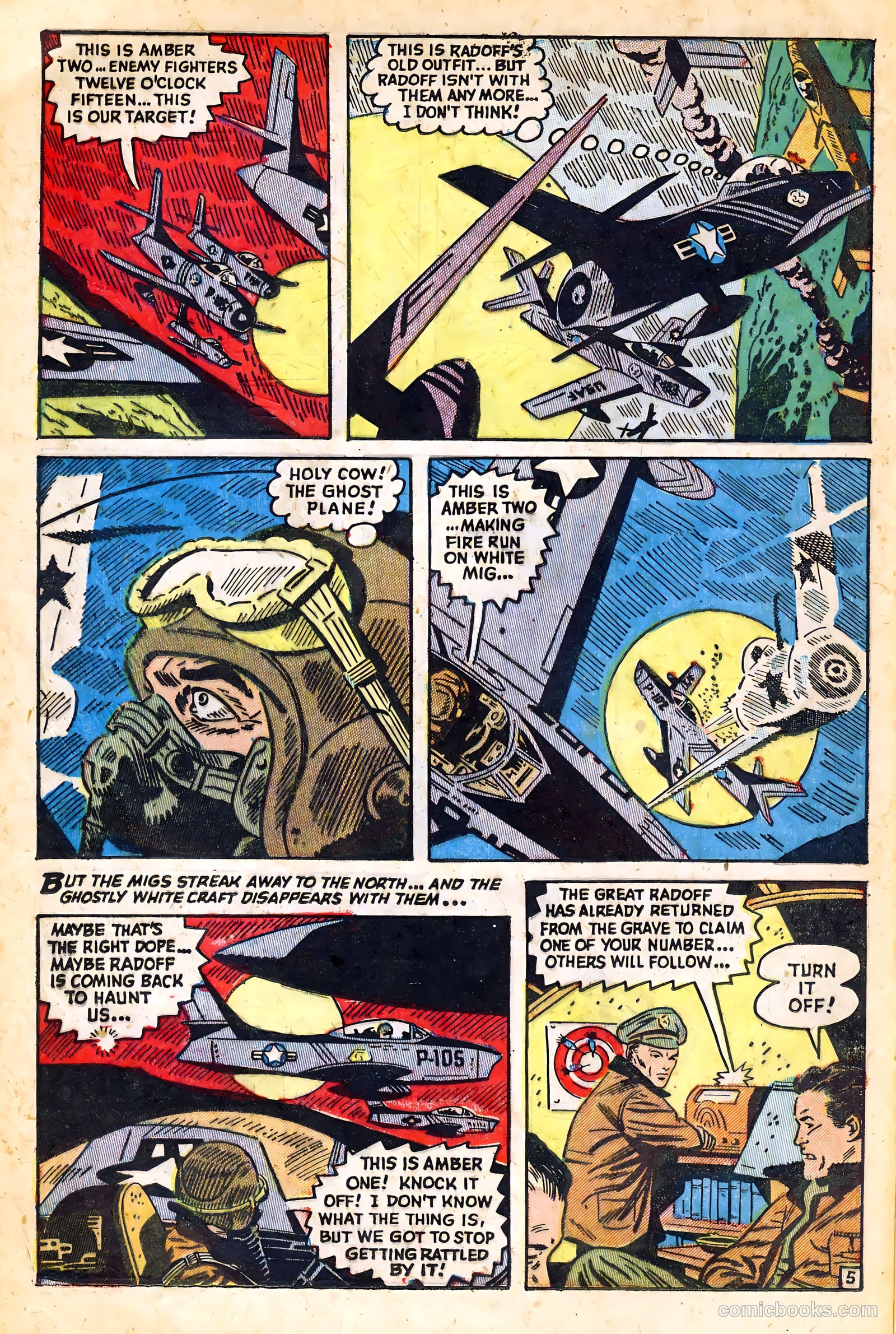 Jet Fighters #7 (1953) — page 16 of 36