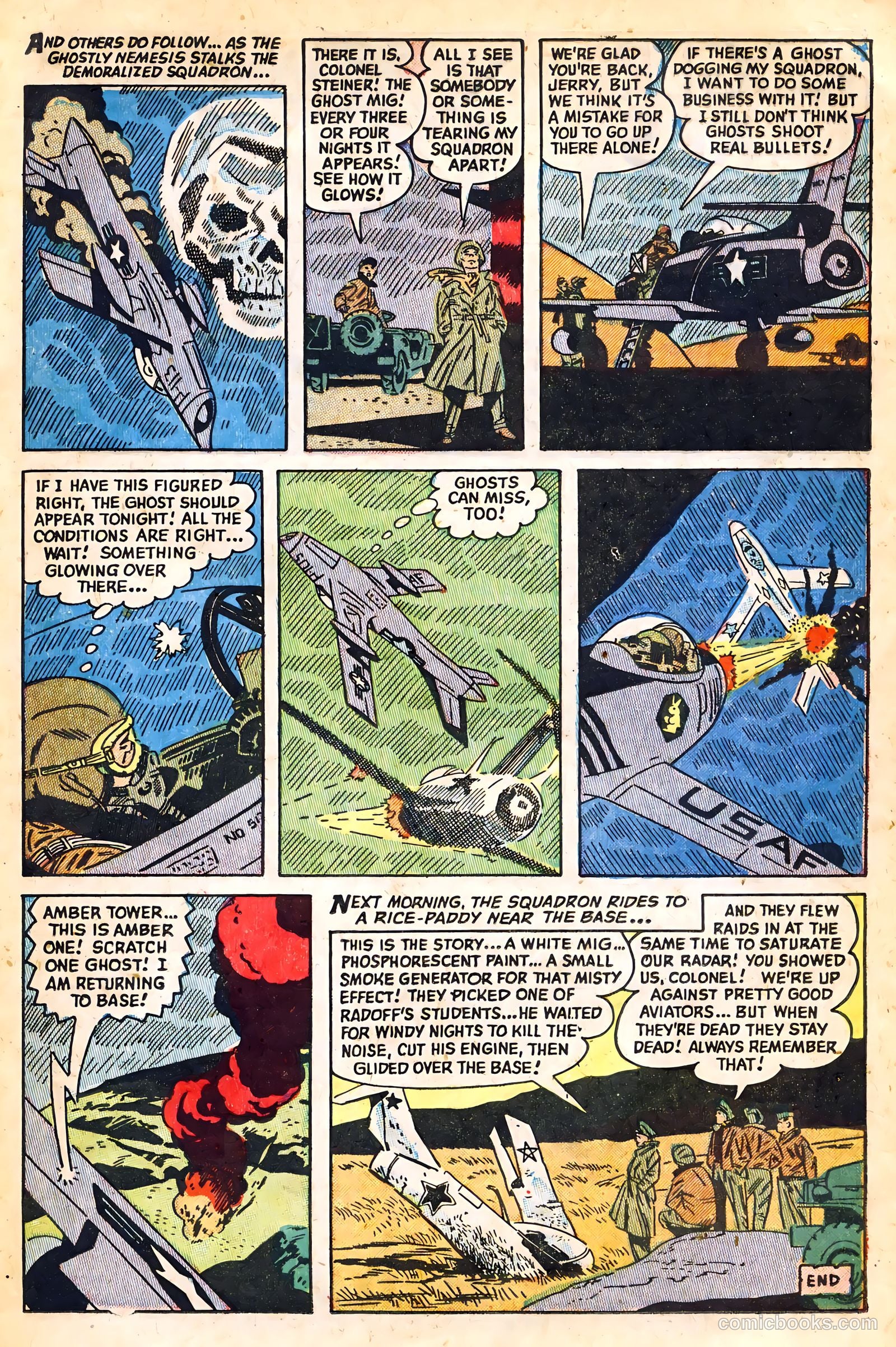 Jet Fighters #7 (1953) — page 17 of 36