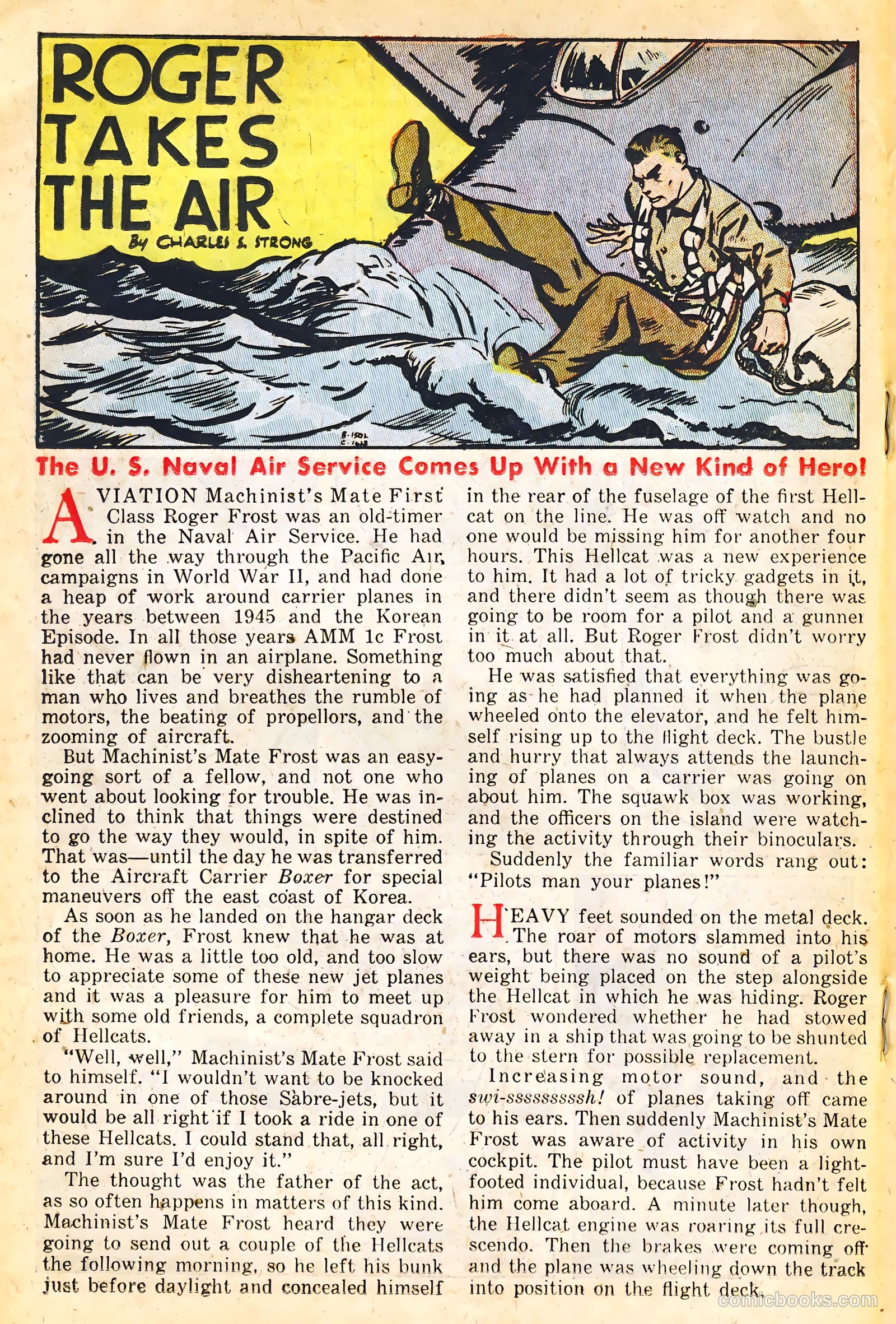 Jet Fighters #7 (1953) — page 18 of 36