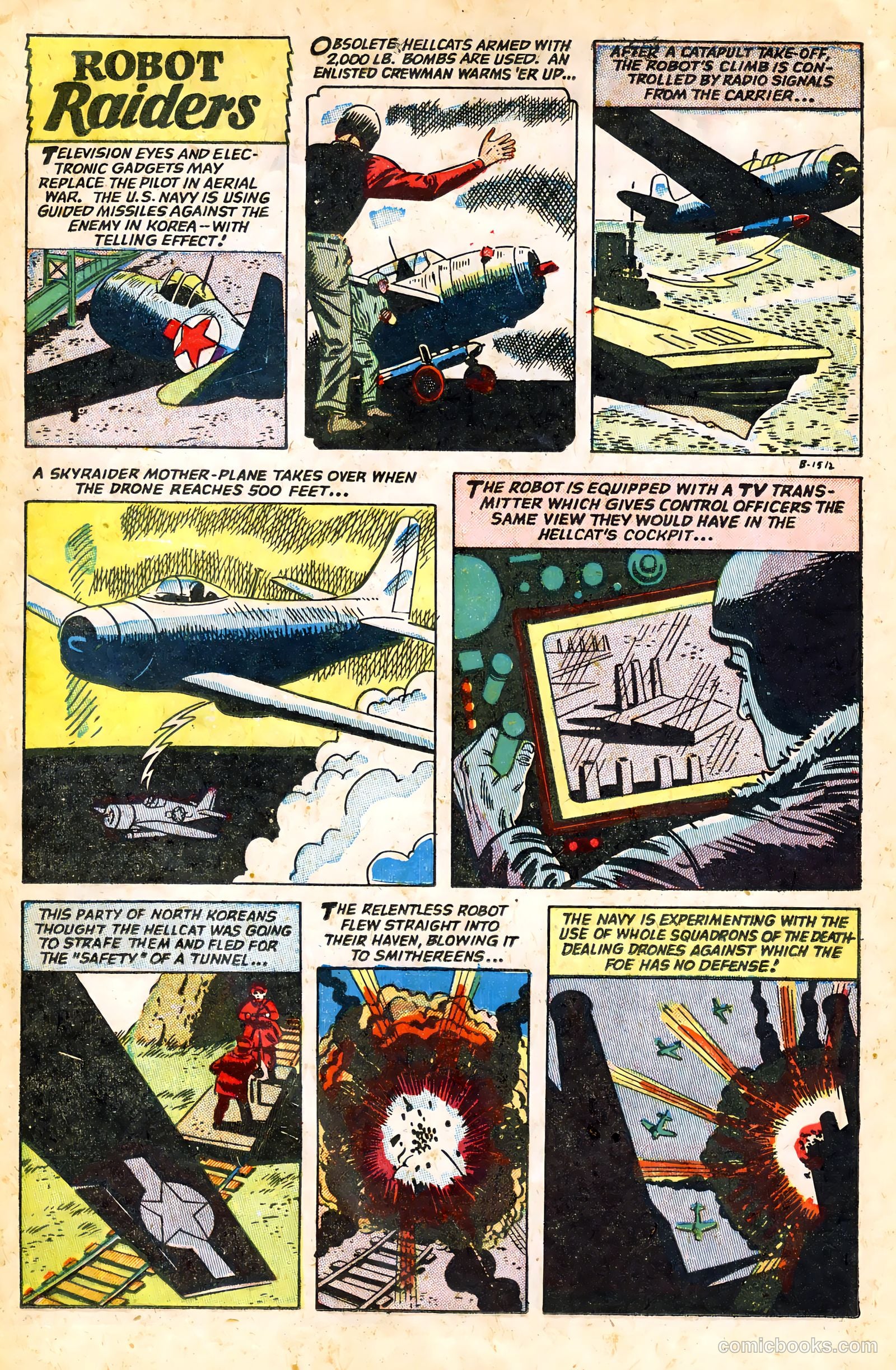 Jet Fighters #7 (1953) — page 20 of 36