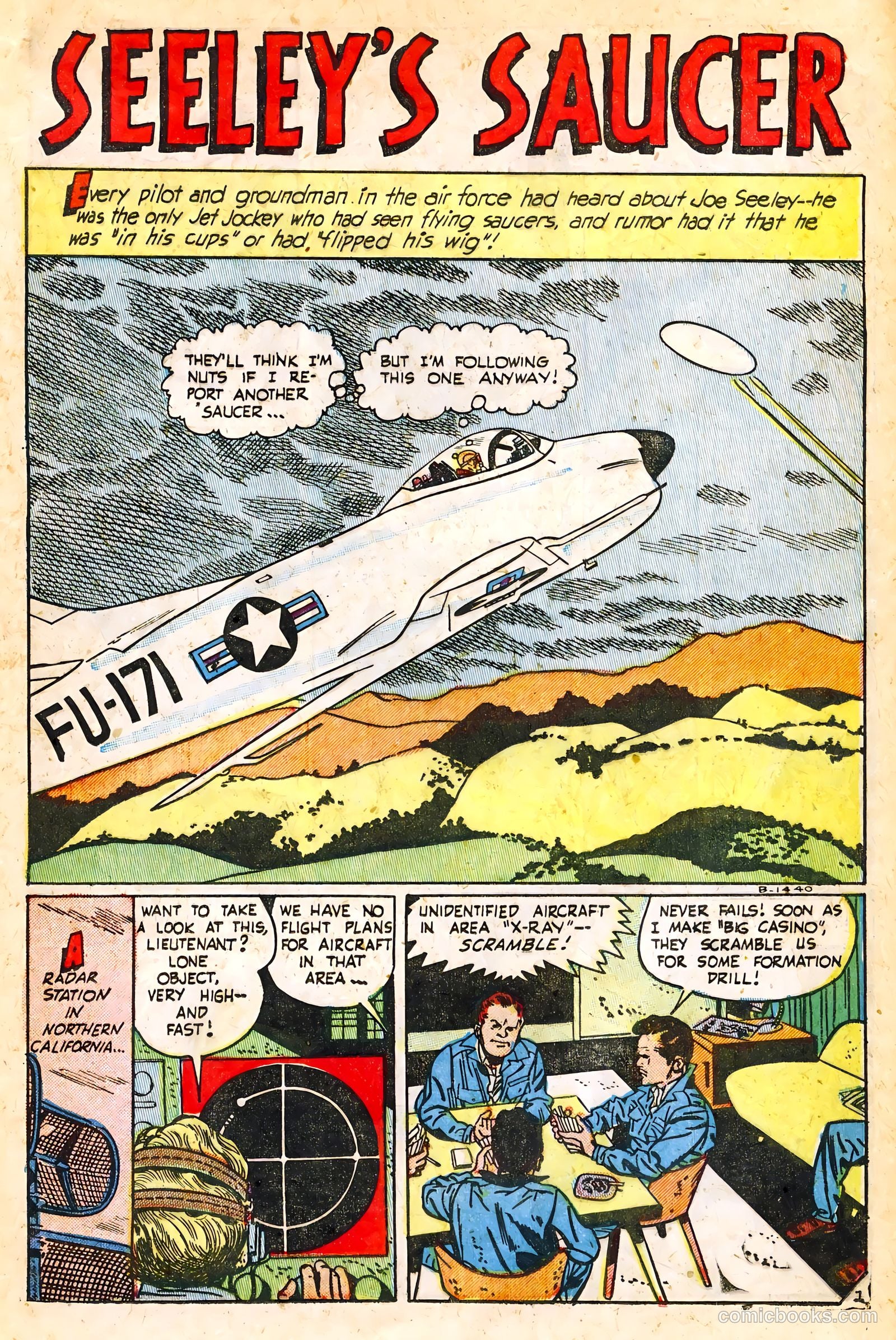 Jet Fighters #7 (1953) — page 21 of 36