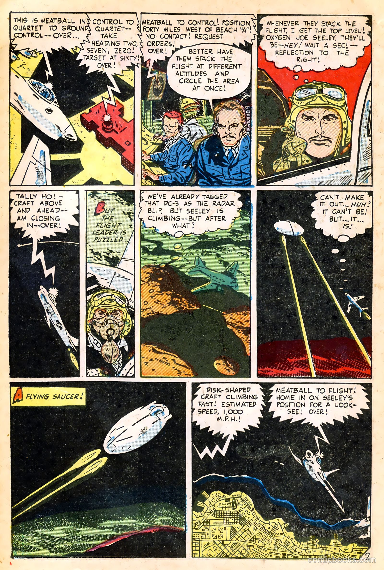 Jet Fighters #7 (1953) — page 22 of 36