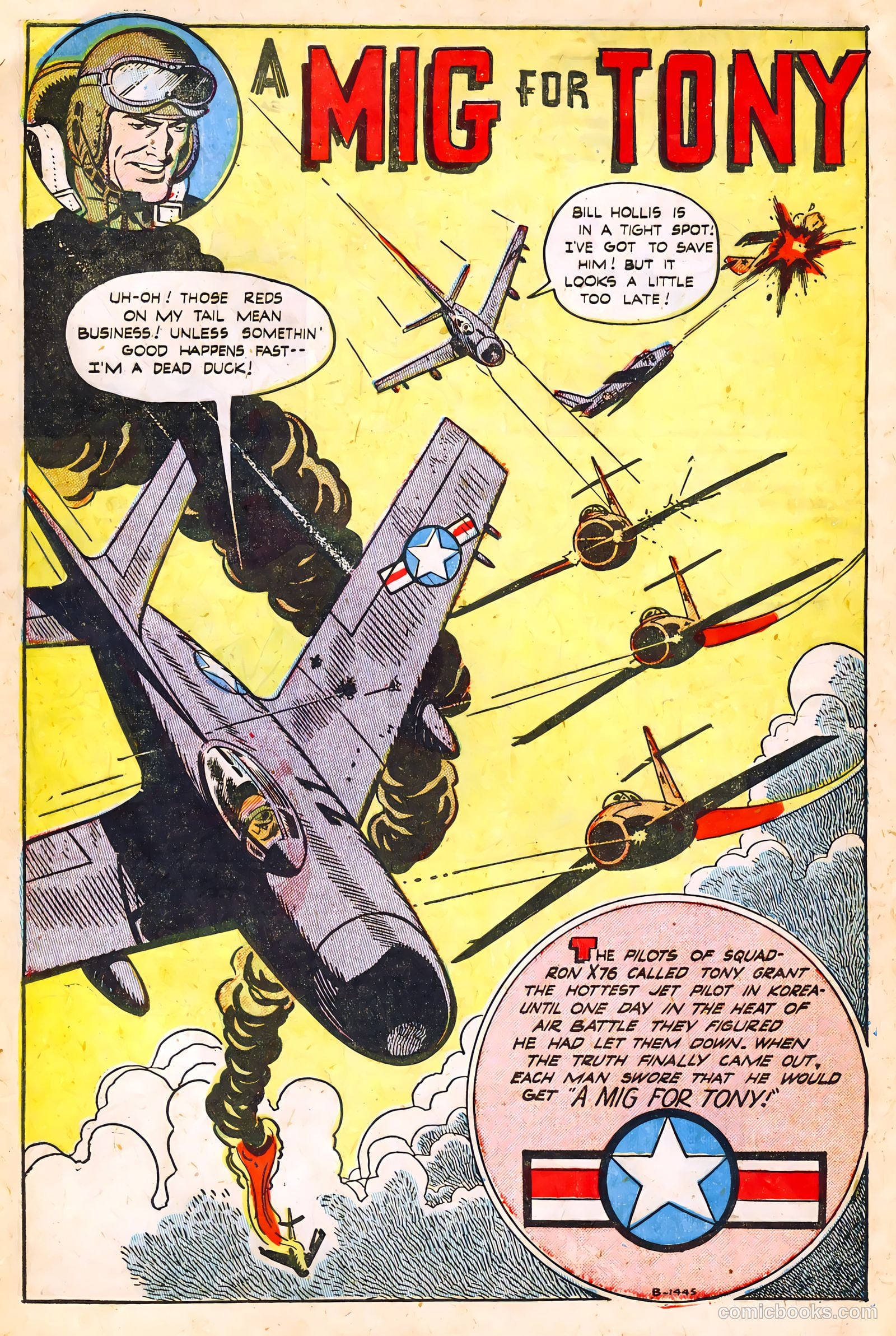 Jet Fighters #7 (1953) — page 28 of 36