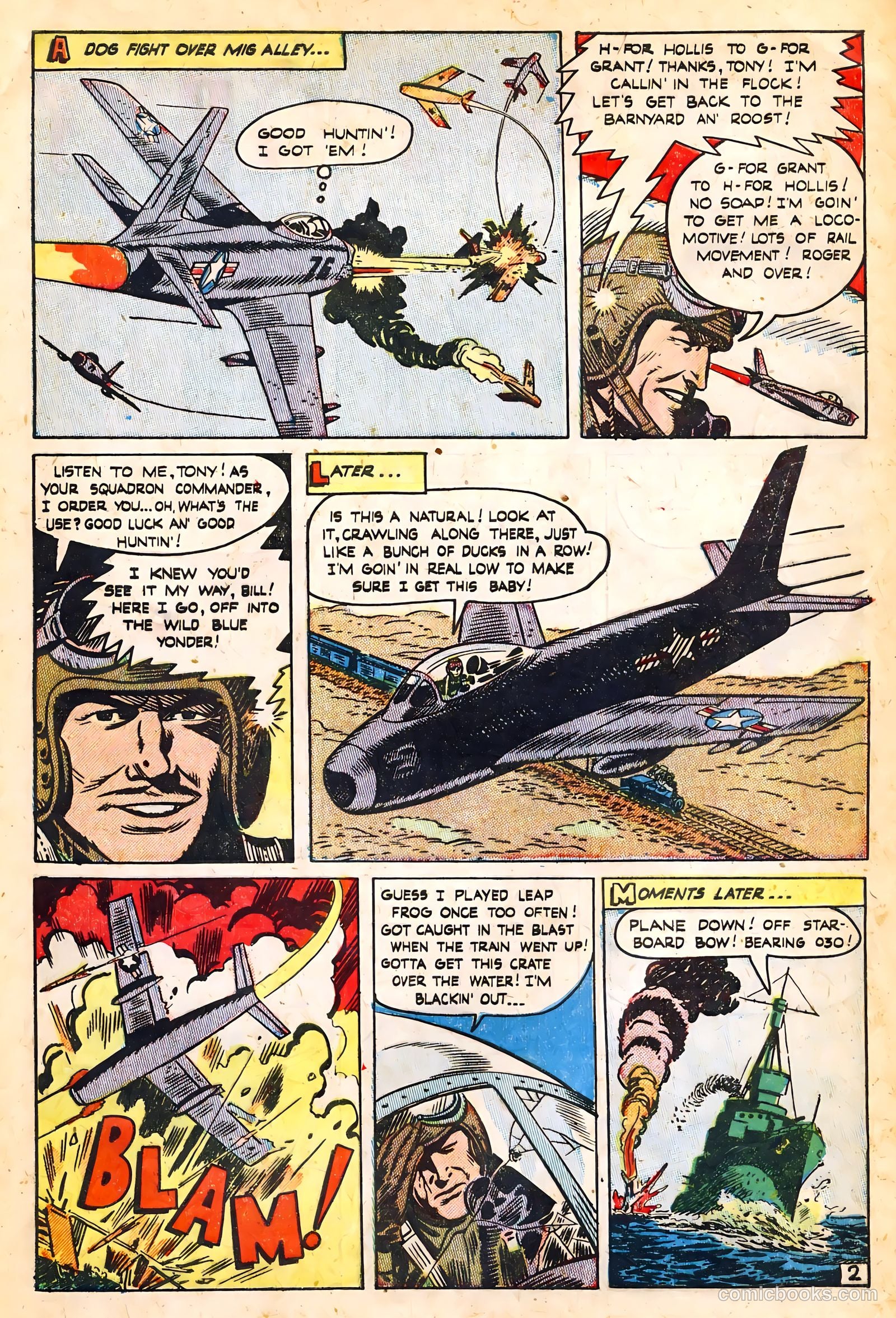 Jet Fighters #7 (1953) — page 29 of 36