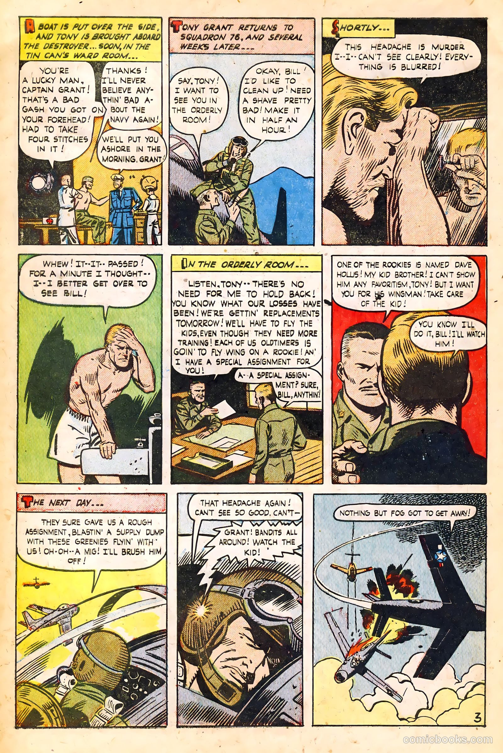 Jet Fighters #7 (1953) — page 30 of 36