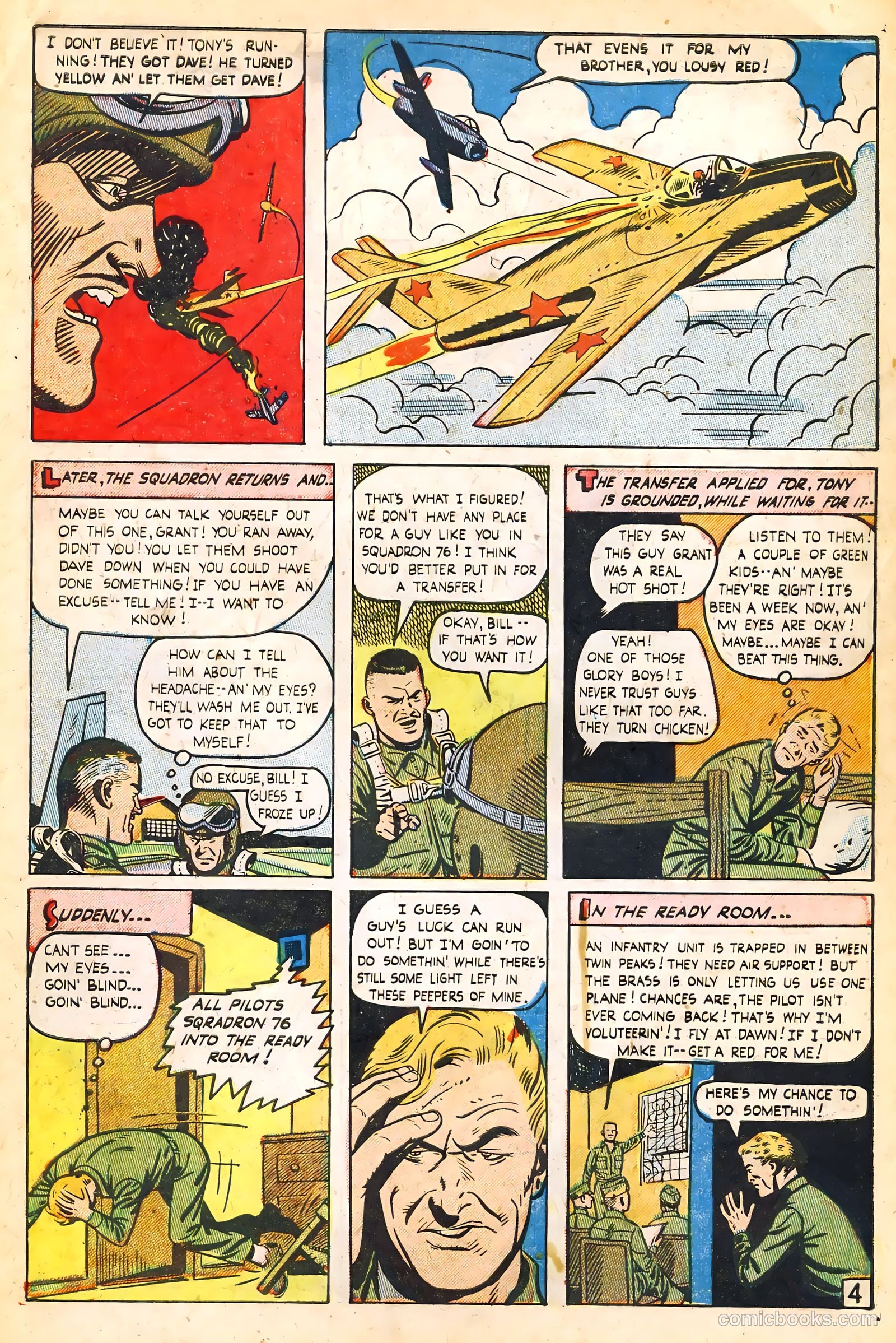 Jet Fighters #7 (1953) — page 31 of 36