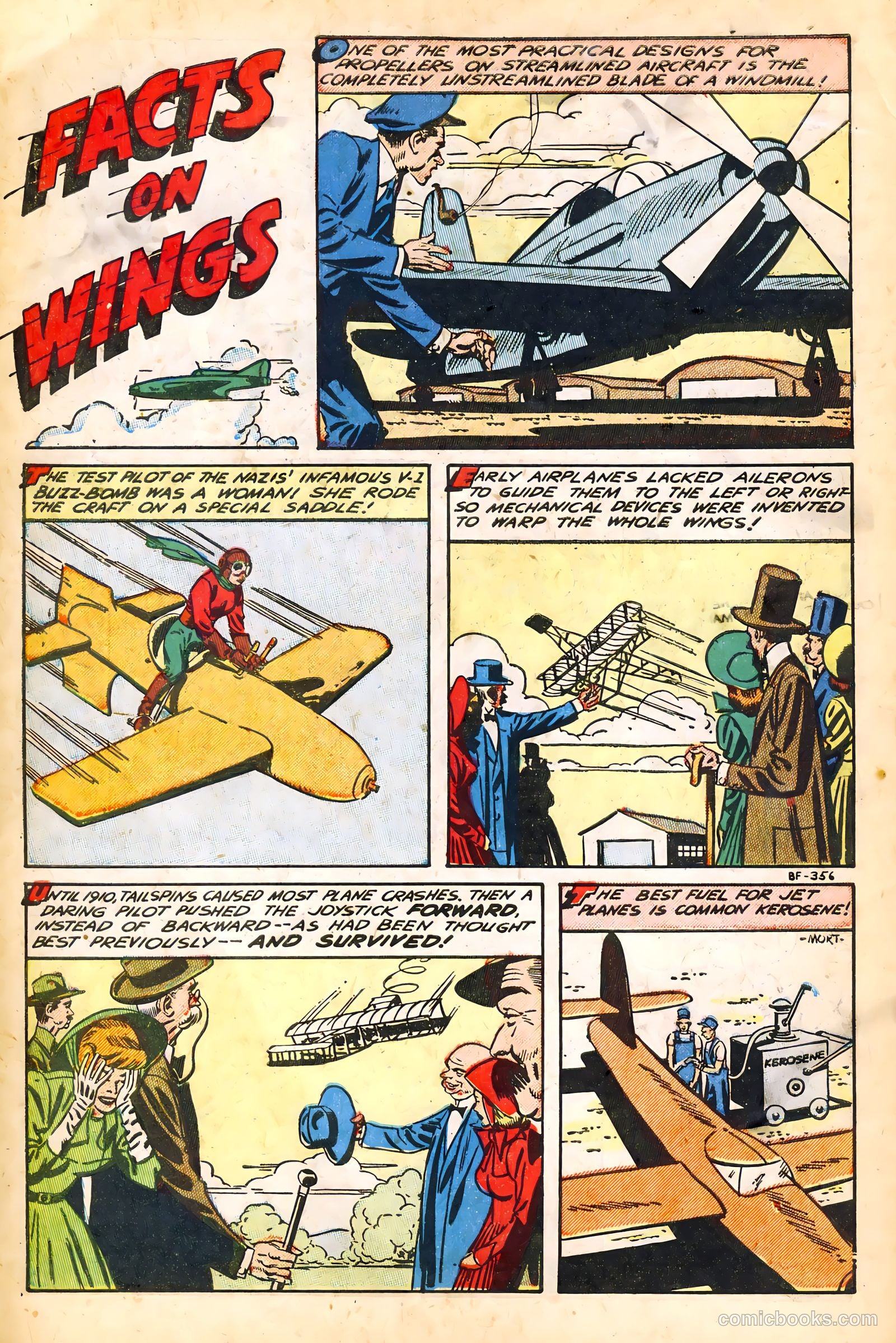 Jet Fighters #7 (1953) — page 34 of 36