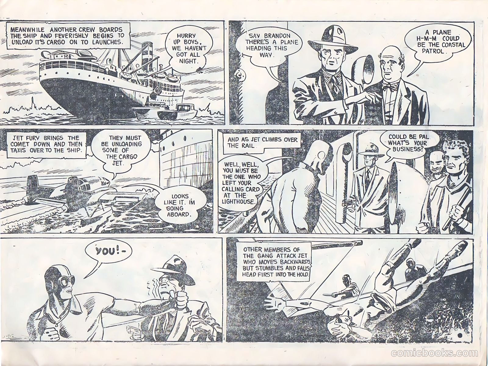 Jet Fury #17 (1951) — page 6 of 20