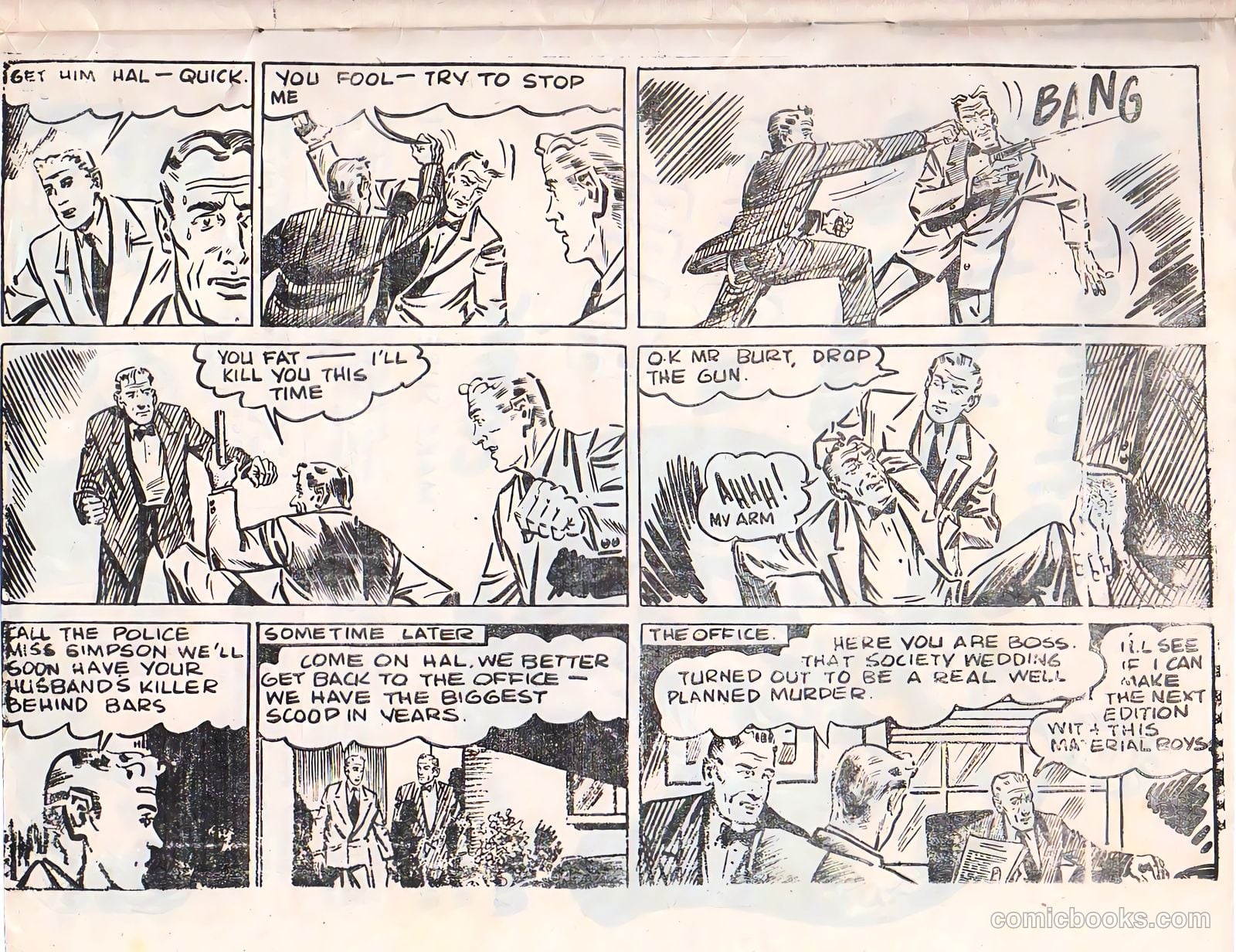 Jet Fury #17 (1951) — page 19 of 20