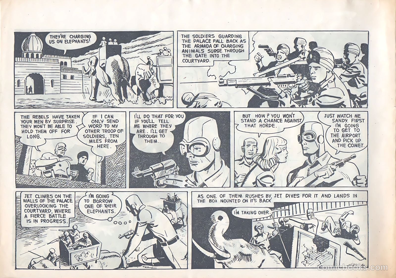 Jet Fury #22 (1951) — page 6 of 24