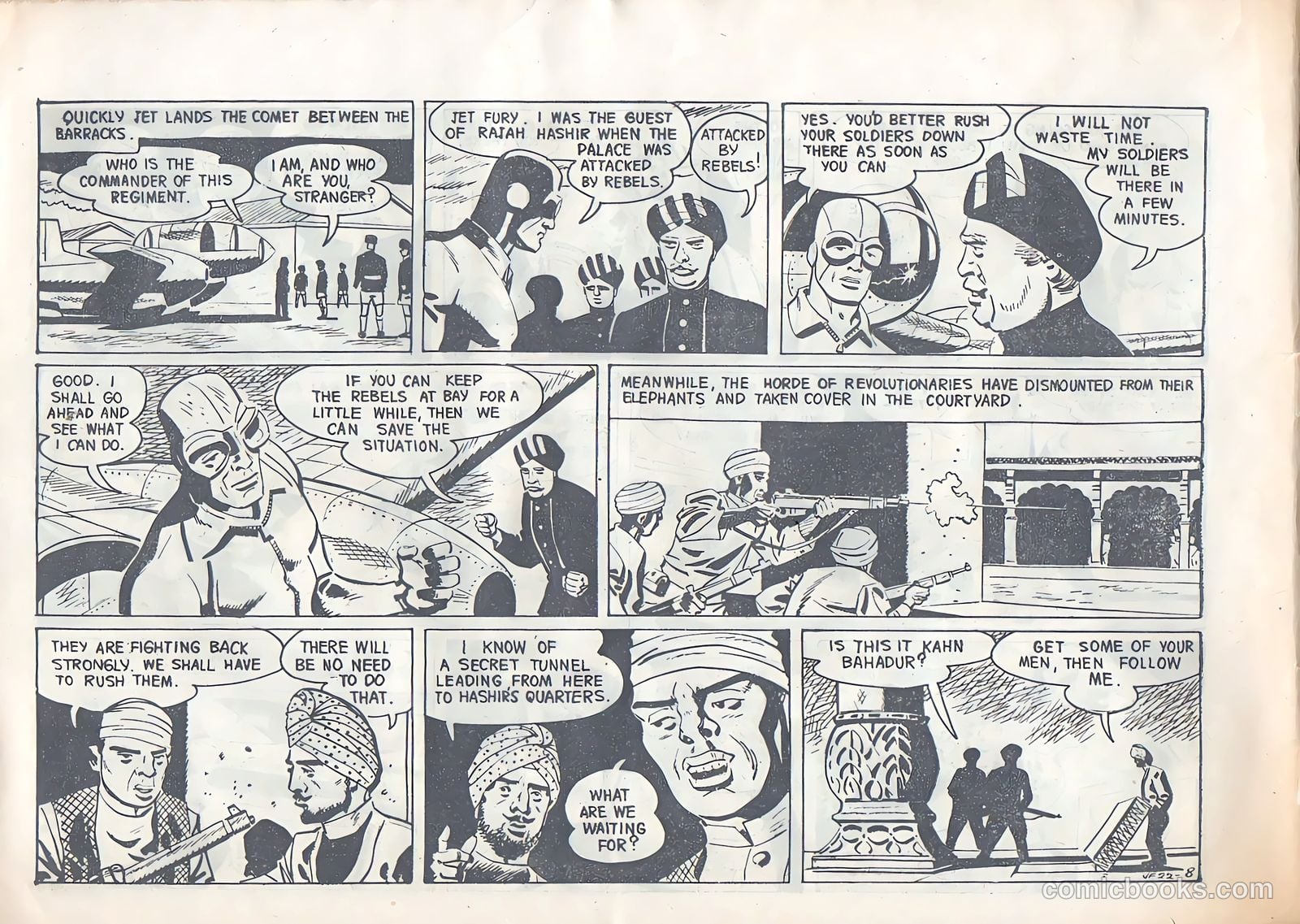 Jet Fury #22 (1951) — page 8 of 24
