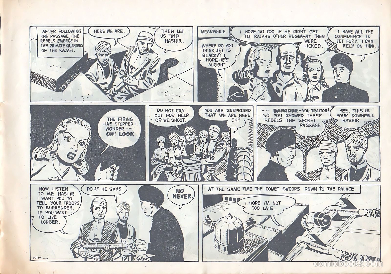 Jet Fury #22 (1951) — page 9 of 24