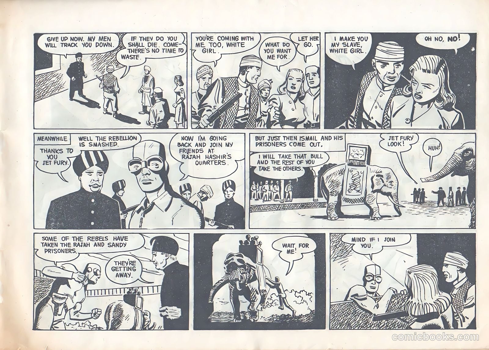 Jet Fury #22 (1951) — page 11 of 24