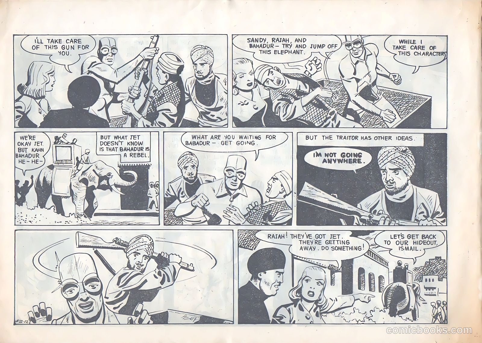 Jet Fury #22 (1951) — page 12 of 24