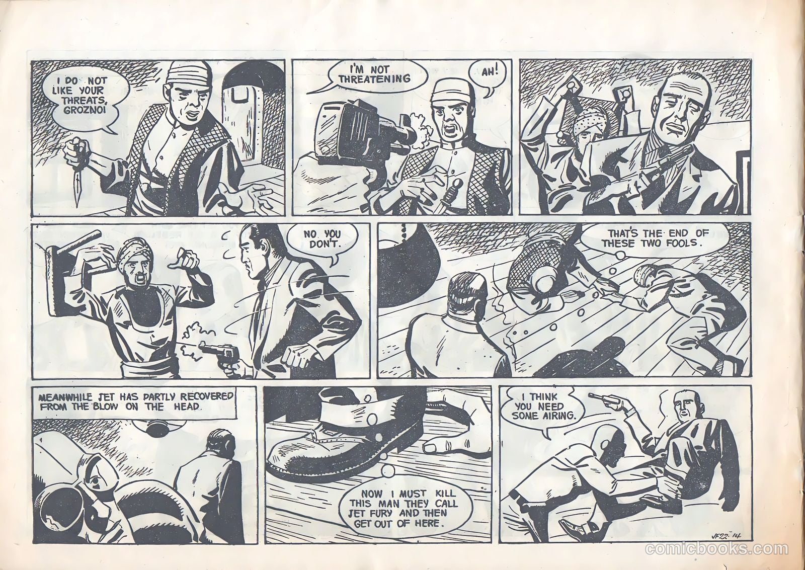 Jet Fury #22 (1951) — page 14 of 24