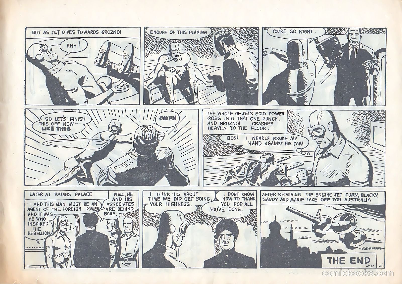 Jet Fury #22 (1951) — page 15 of 24