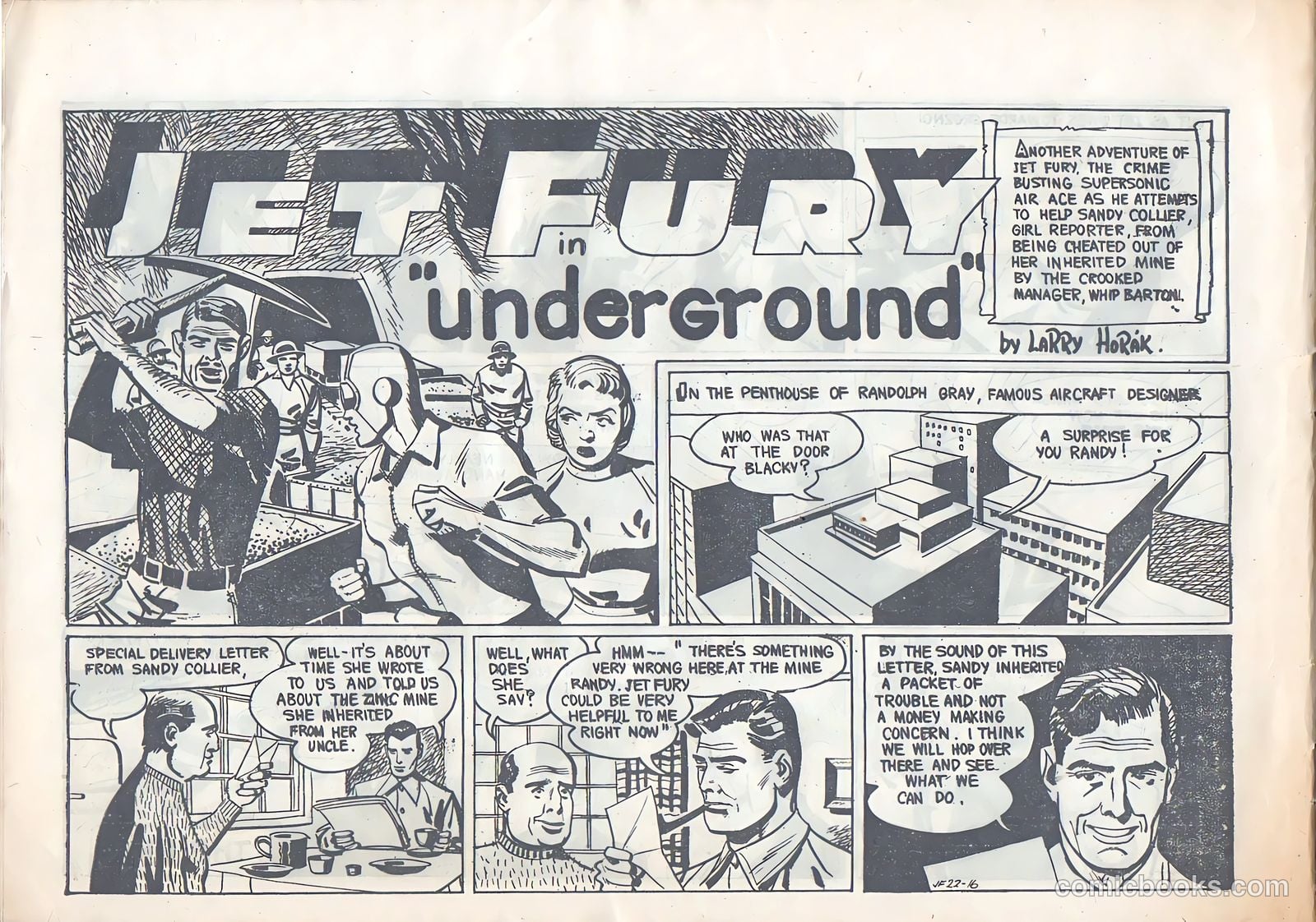 Jet Fury #22 (1951) — page 16 of 24