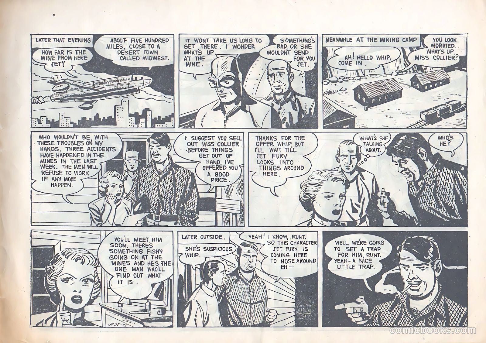 Jet Fury #22 (1951) — page 17 of 24