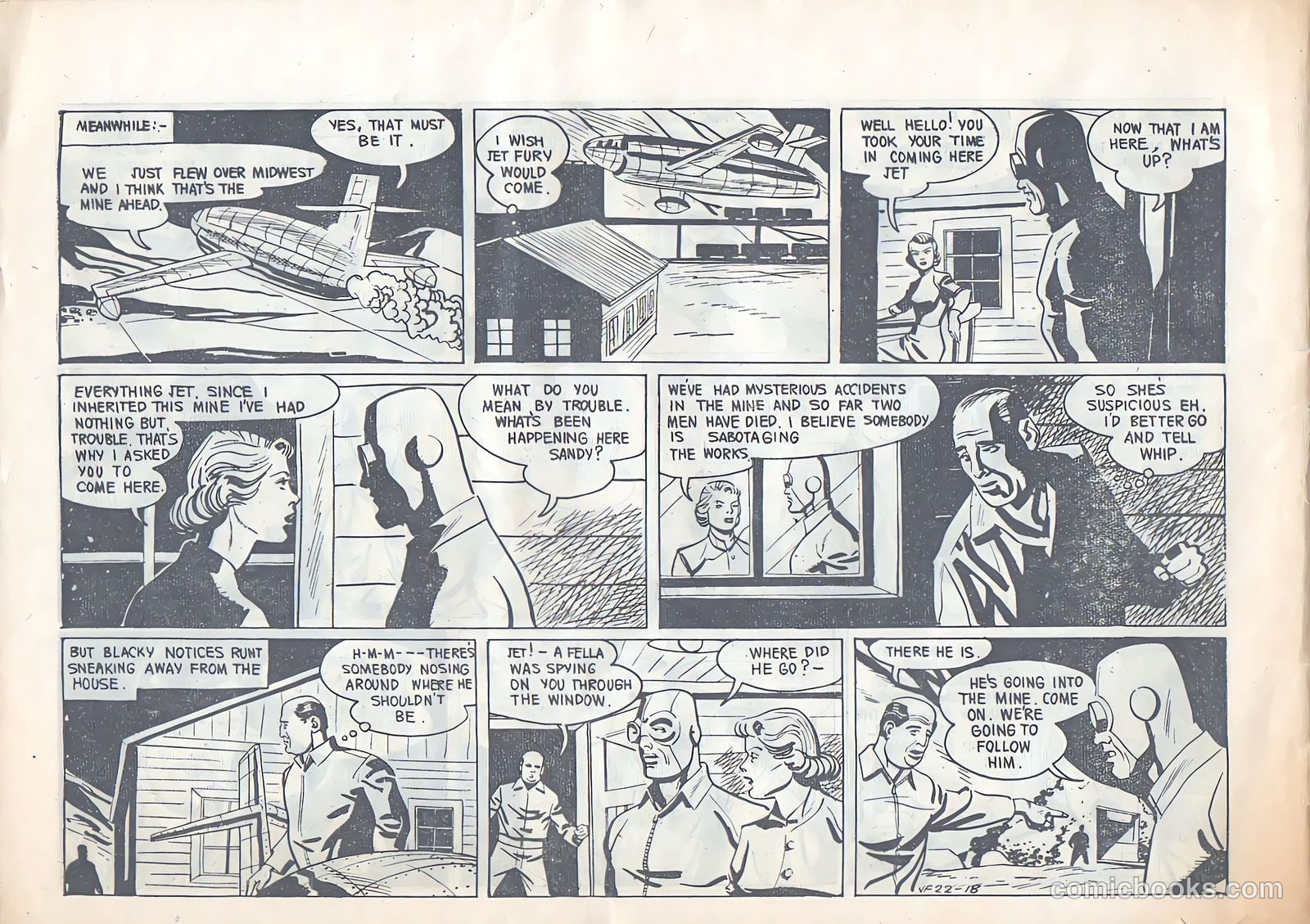 Jet Fury #22 (1951) — page 18 of 24