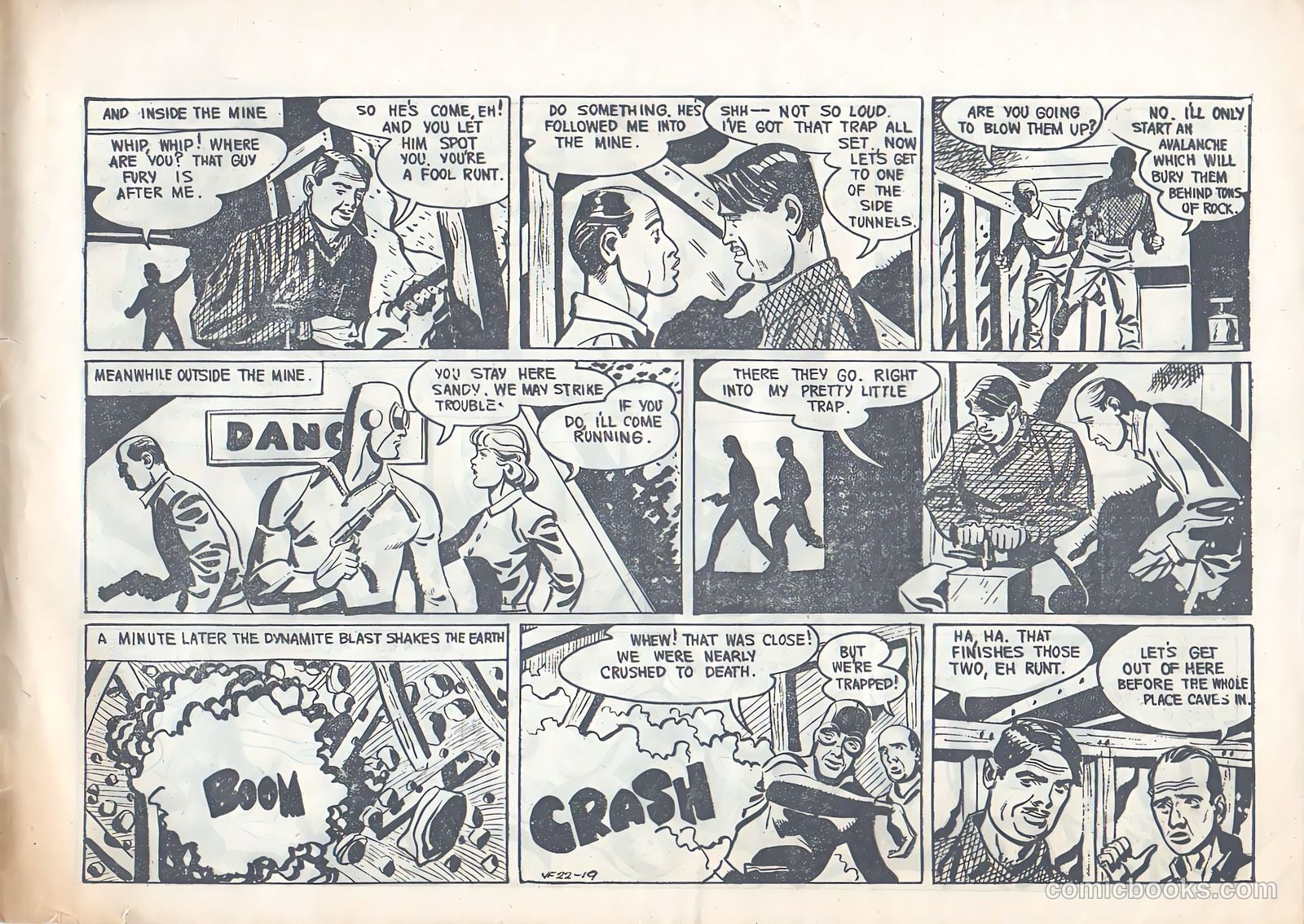 Jet Fury #22 (1951) — page 19 of 24