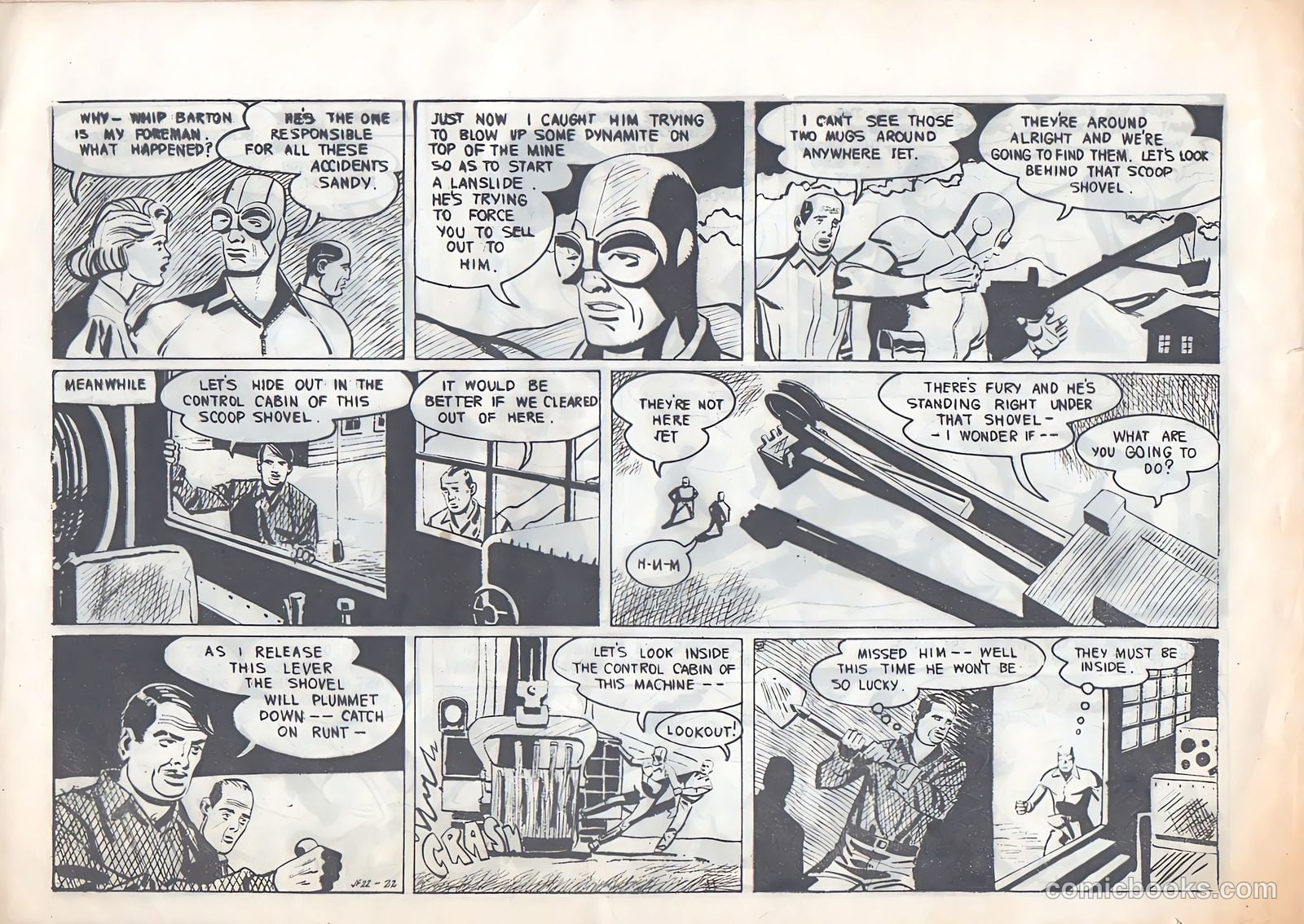 Jet Fury #22 (1951) — page 22 of 24