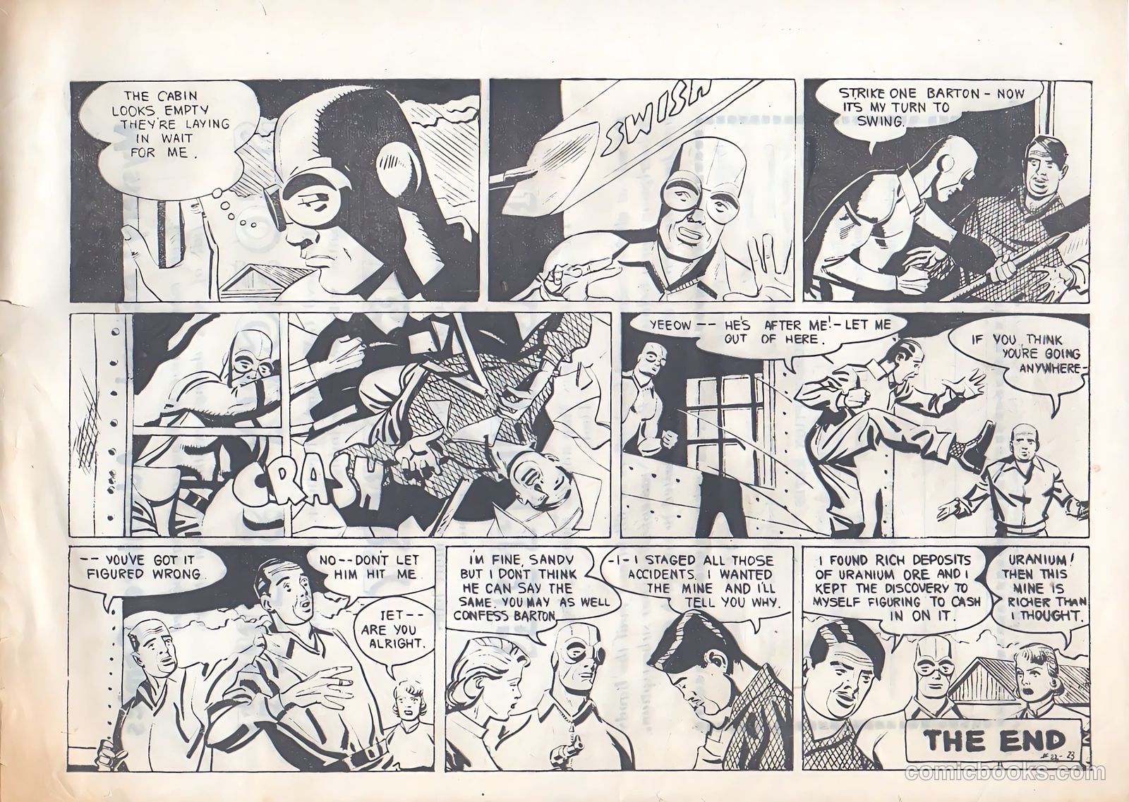 Jet Fury #22 (1951) — page 23 of 24
