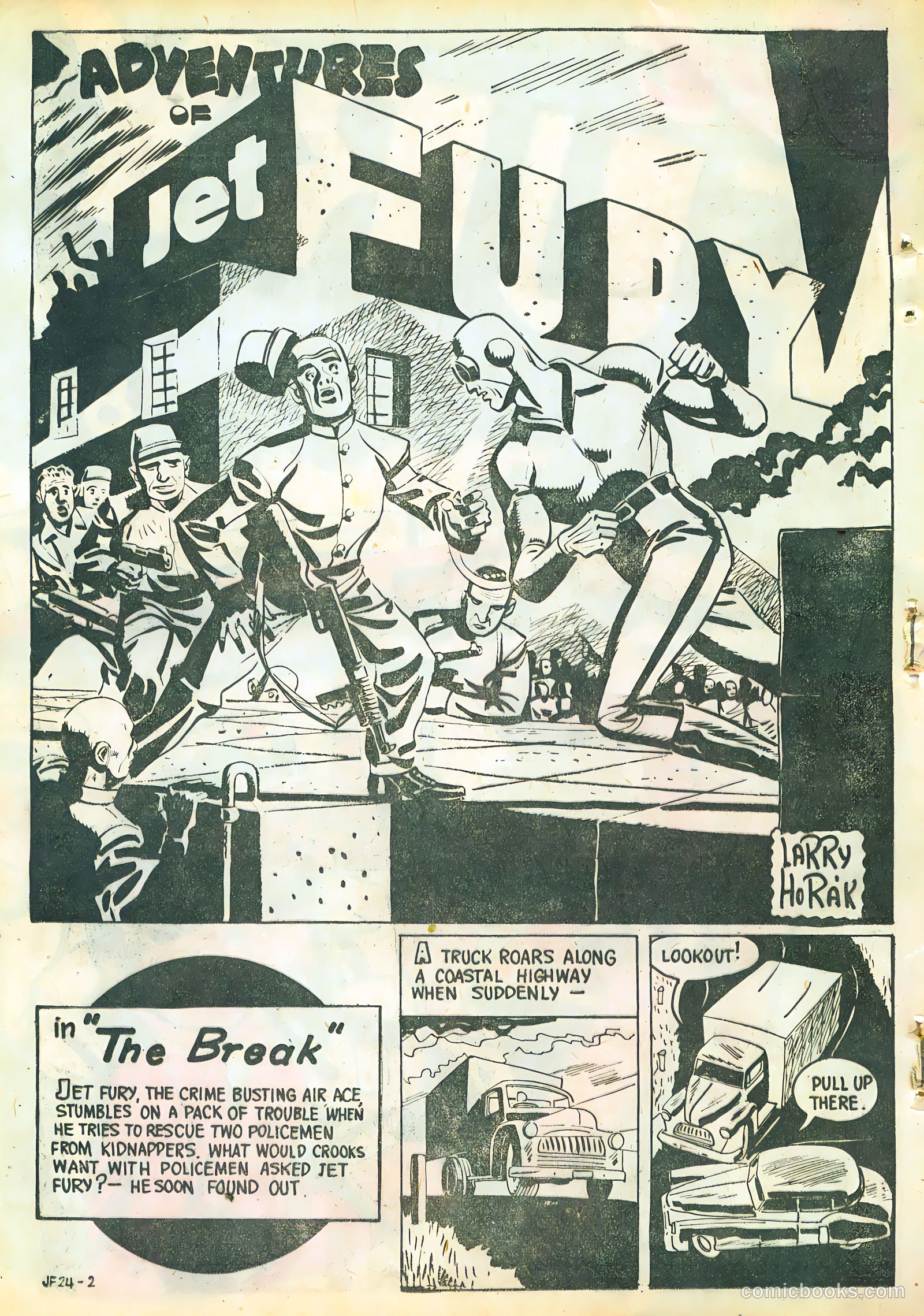 Jet Fury #24 (1951) — page 2 of 24