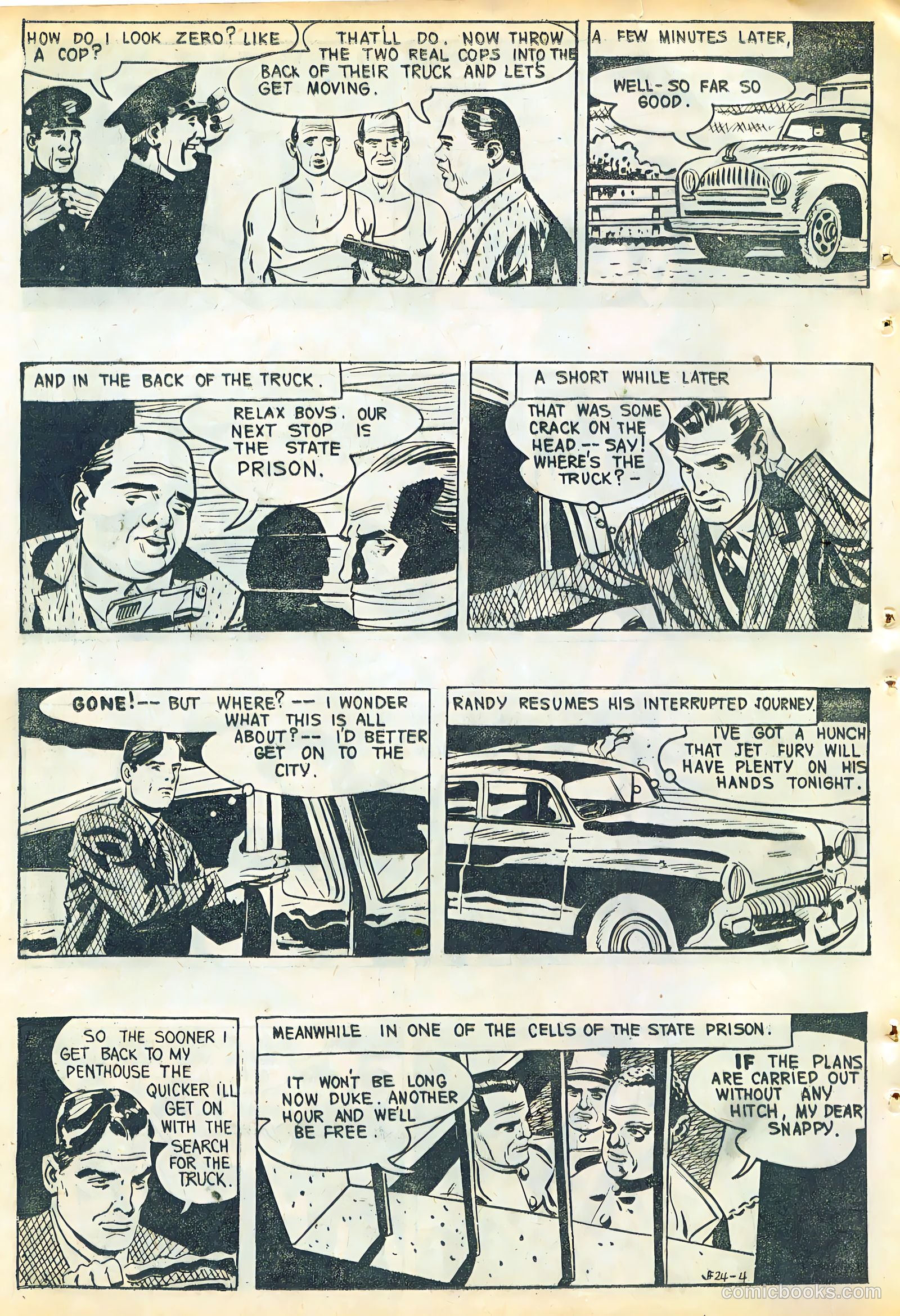Jet Fury #24 (1951) — page 4 of 24