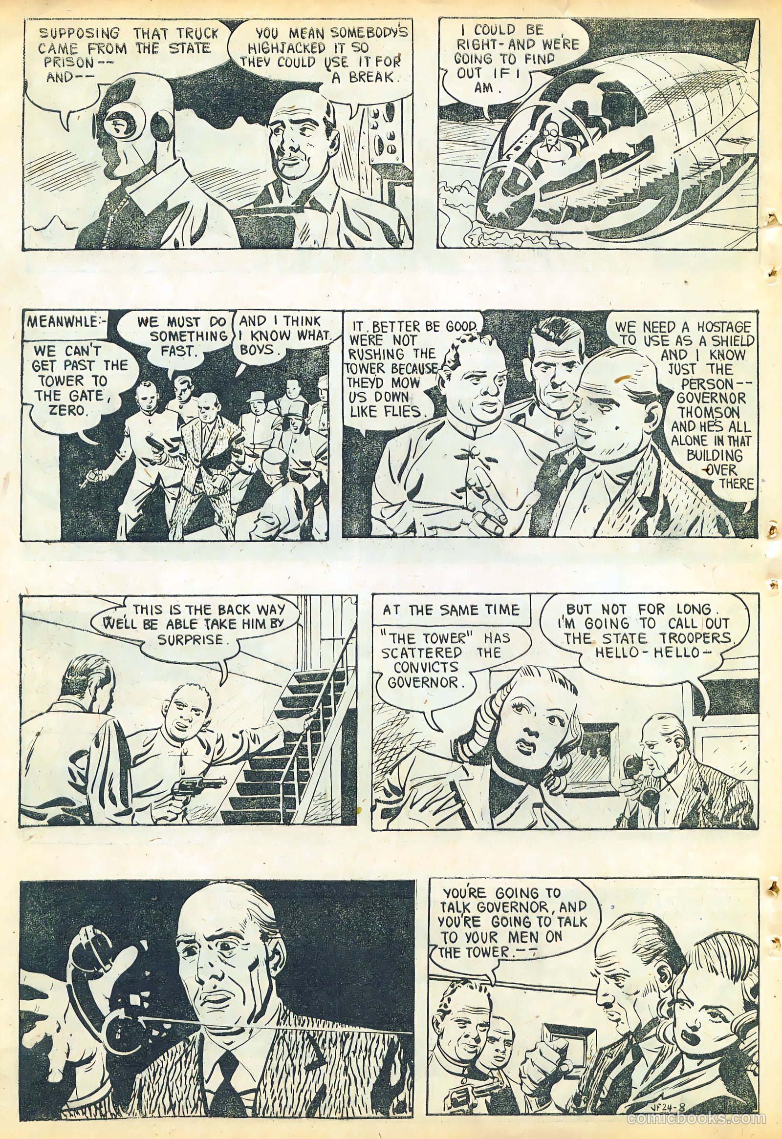 Jet Fury #24 (1951) — page 8 of 24