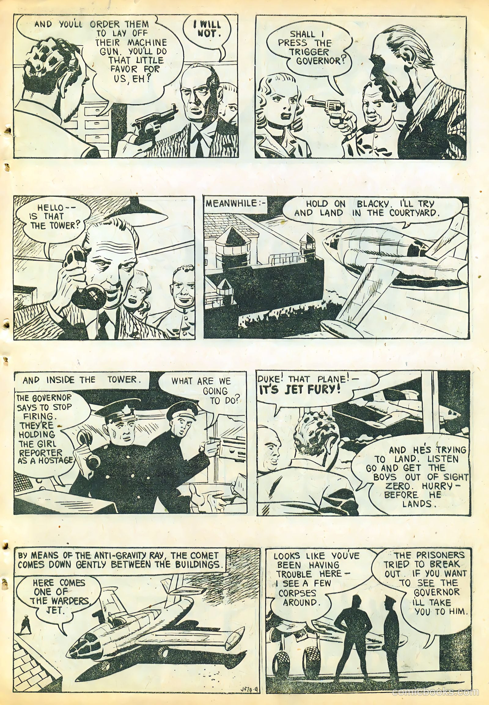 Jet Fury #24 (1951) — page 9 of 24