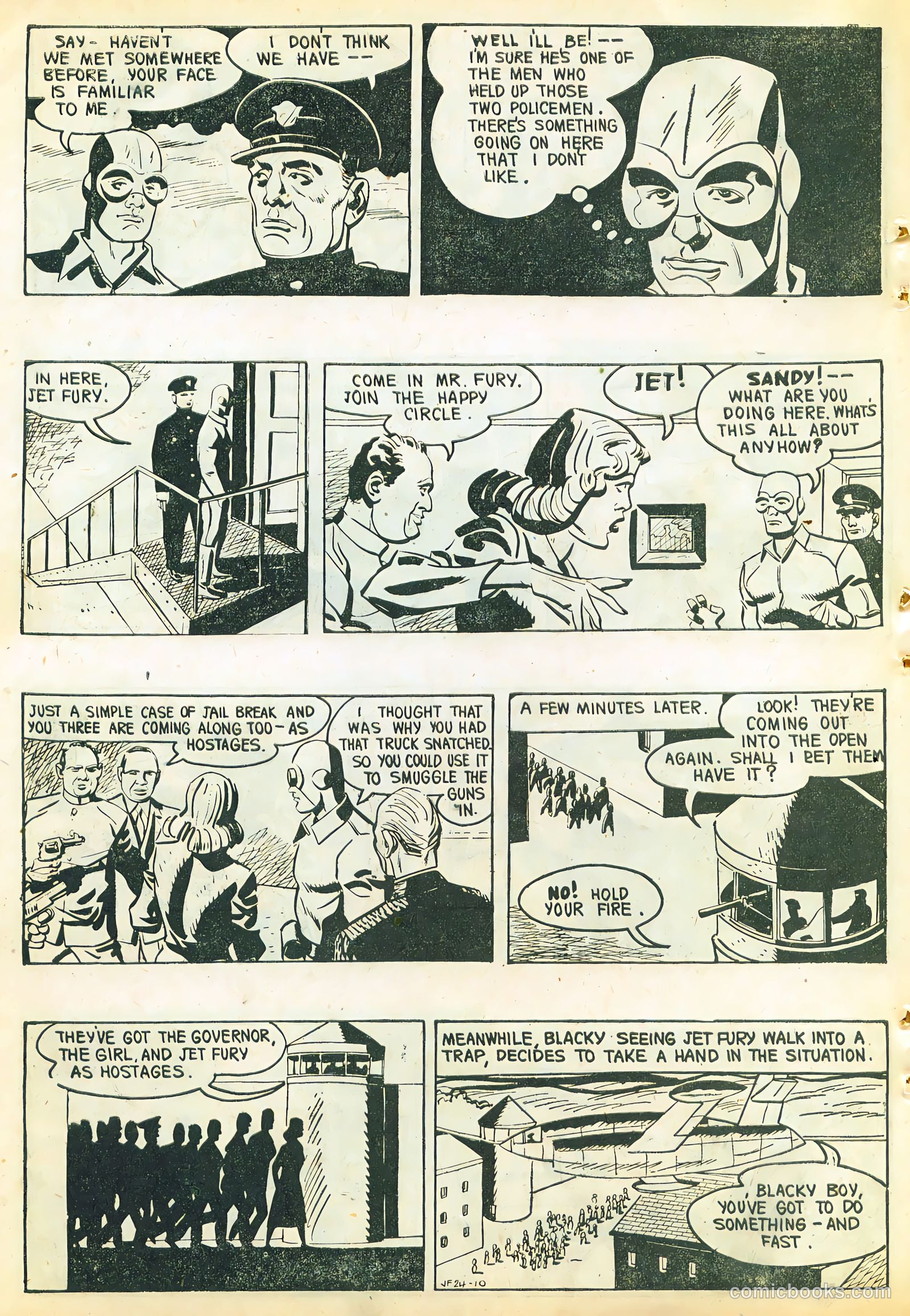 Jet Fury #24 (1951) — page 10 of 24