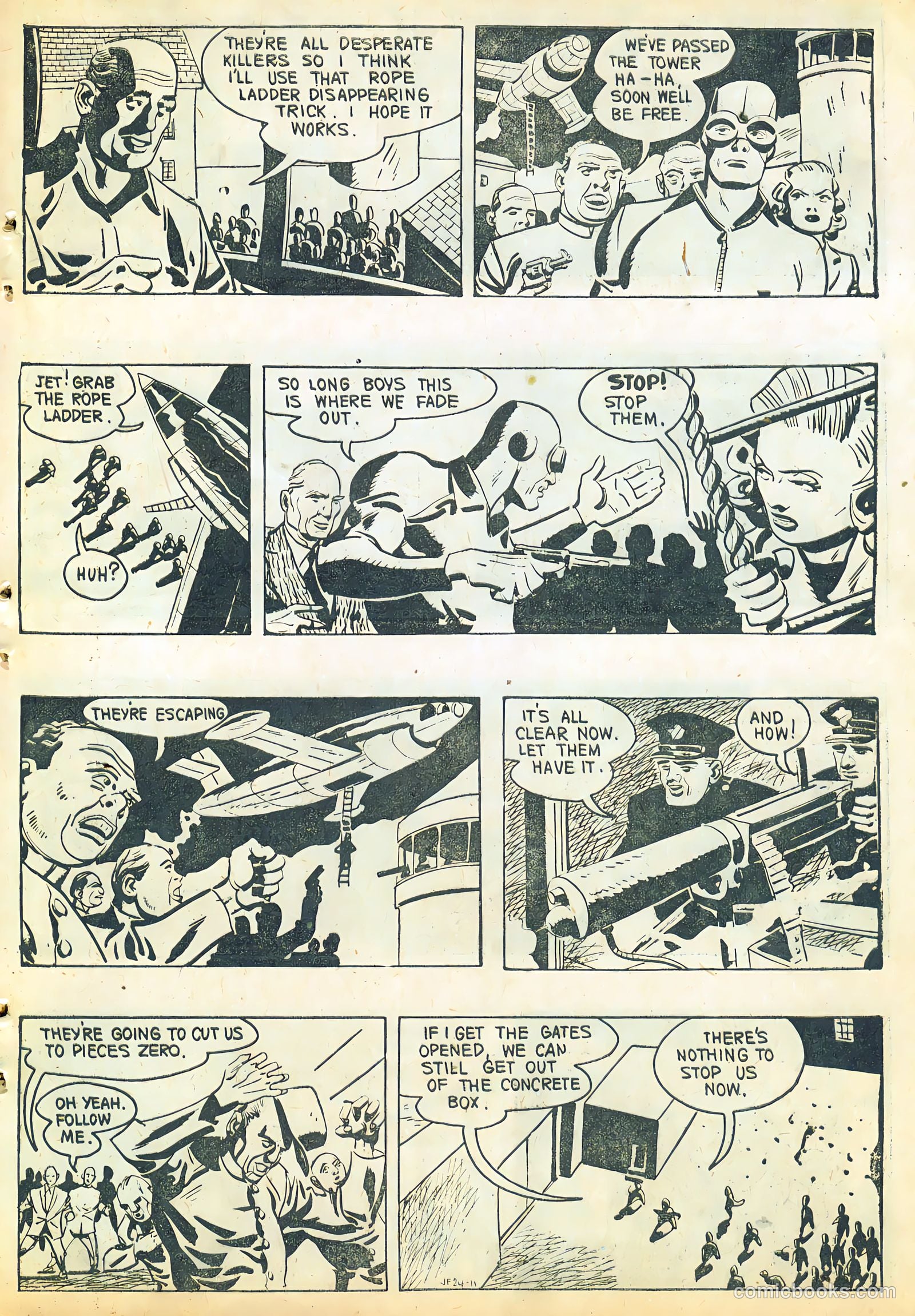 Jet Fury #24 (1951) — page 11 of 24
