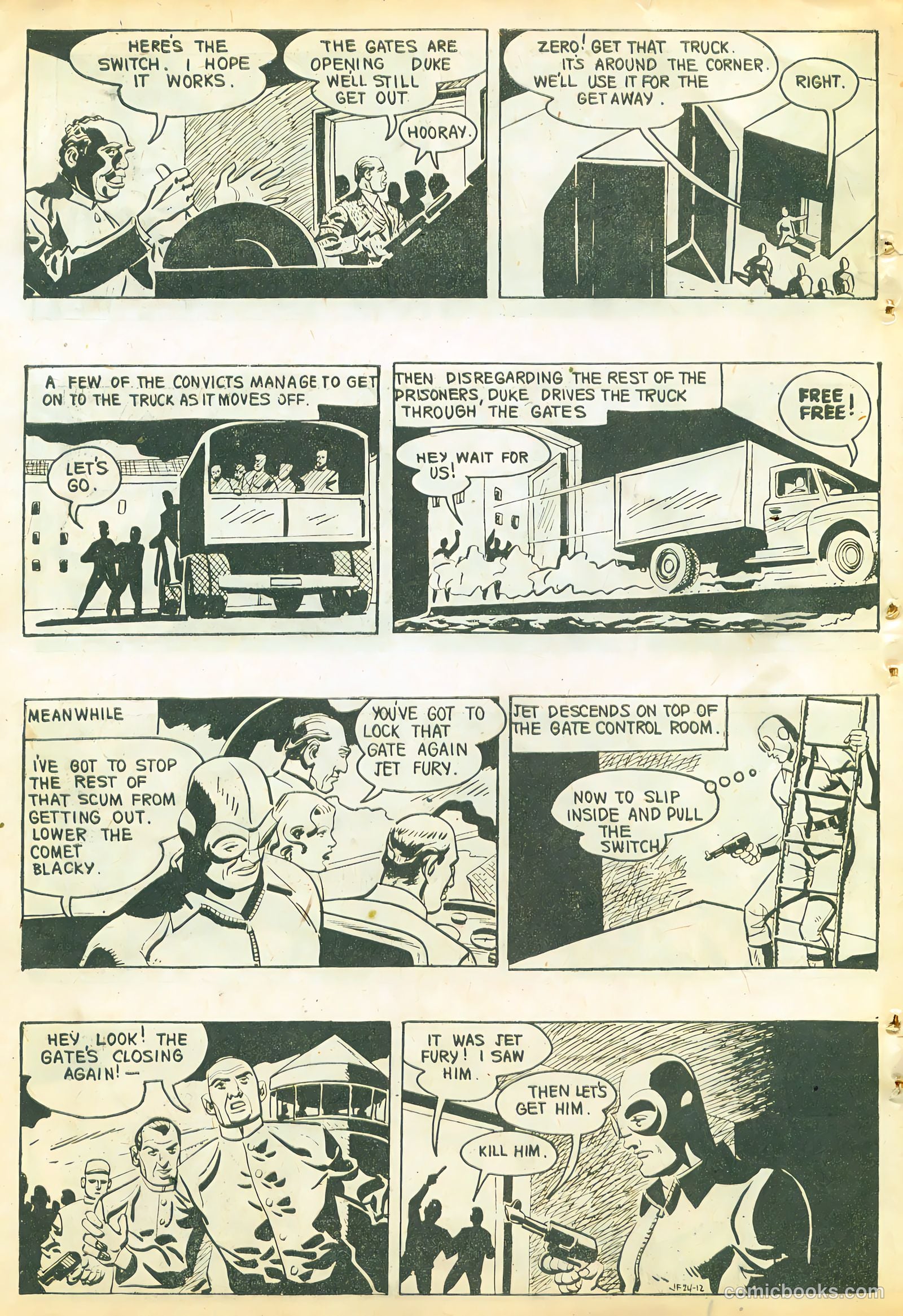 Jet Fury #24 (1951) — page 12 of 24