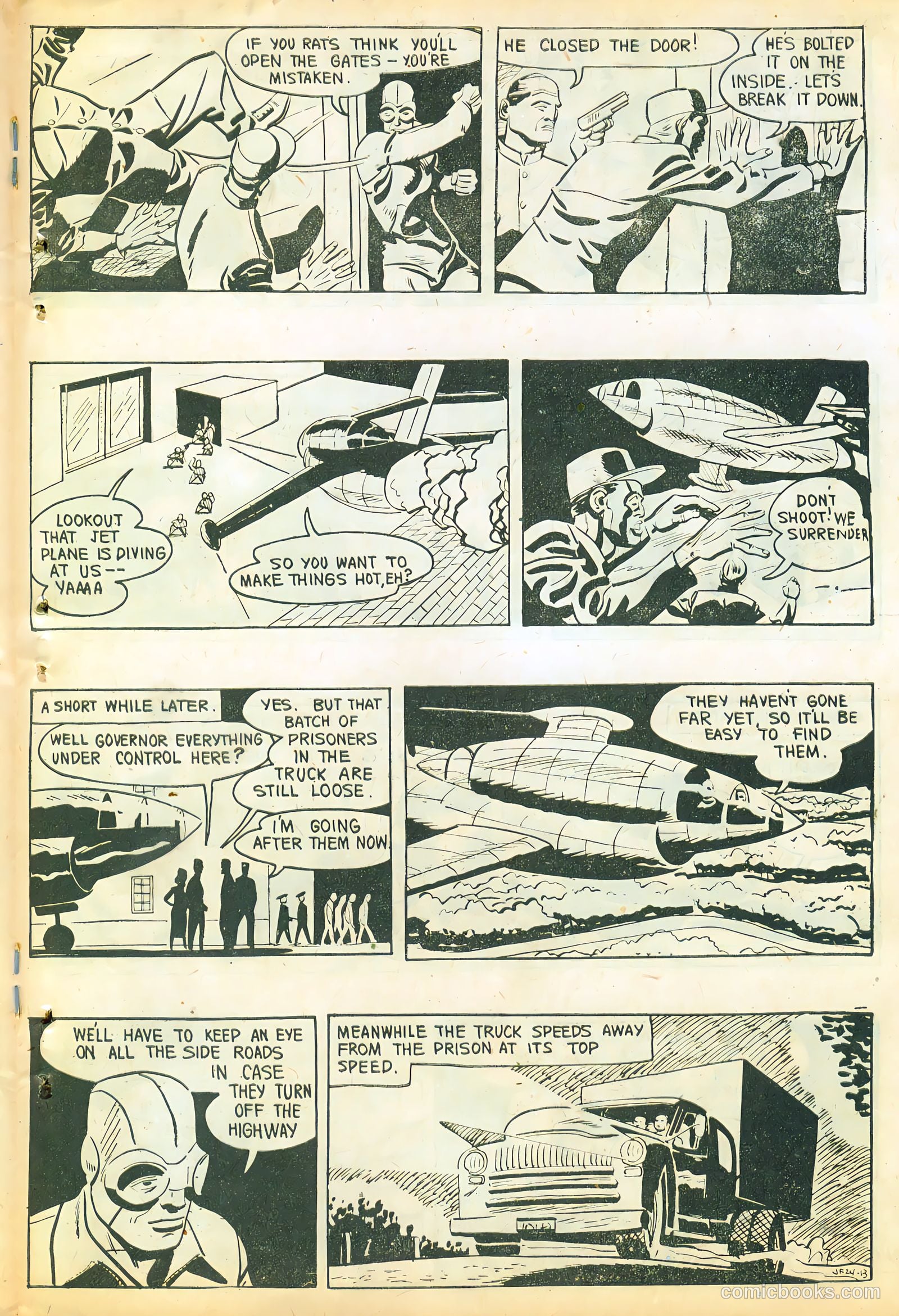 Jet Fury #24 (1951) — page 13 of 24