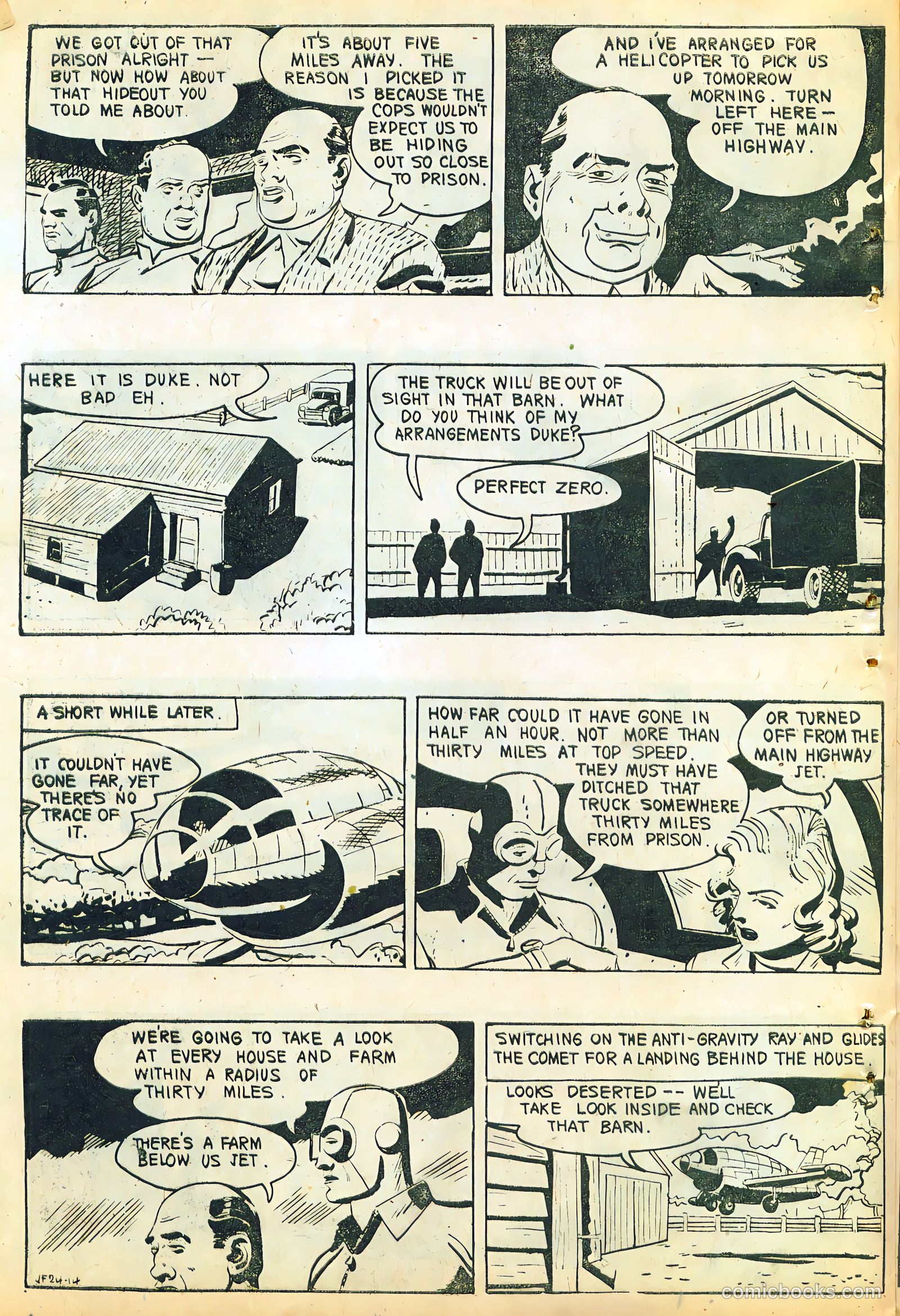 Jet Fury #24 (1951) — page 14 of 24