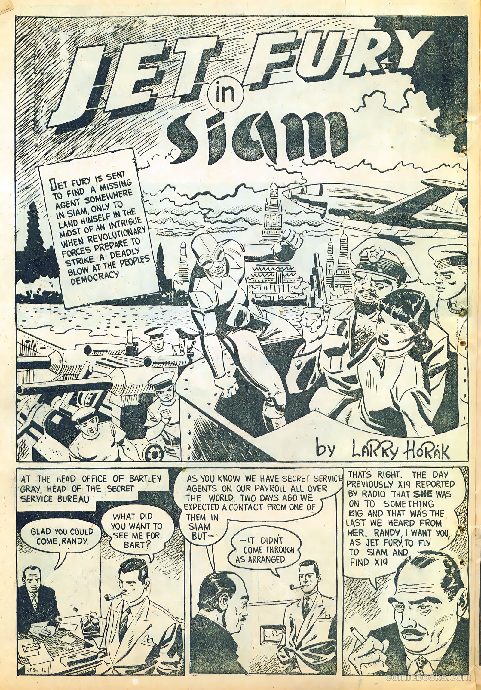 Jet Fury #24 (1951) — page 16 of 24