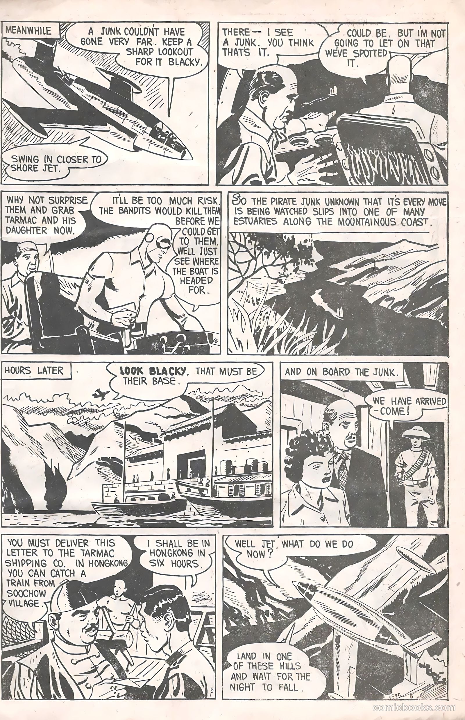 Jet Fury #25 (1952) — page 5 of 24